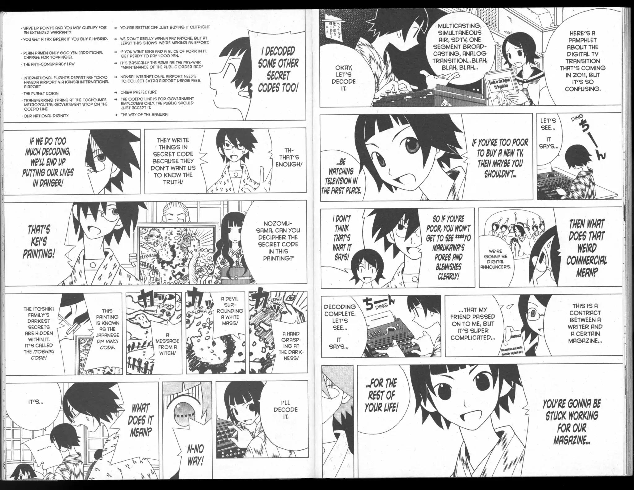 Sayonara Zetsubou Sensei Chapter 49 page 5 - Chapter 49: The Secret Code
