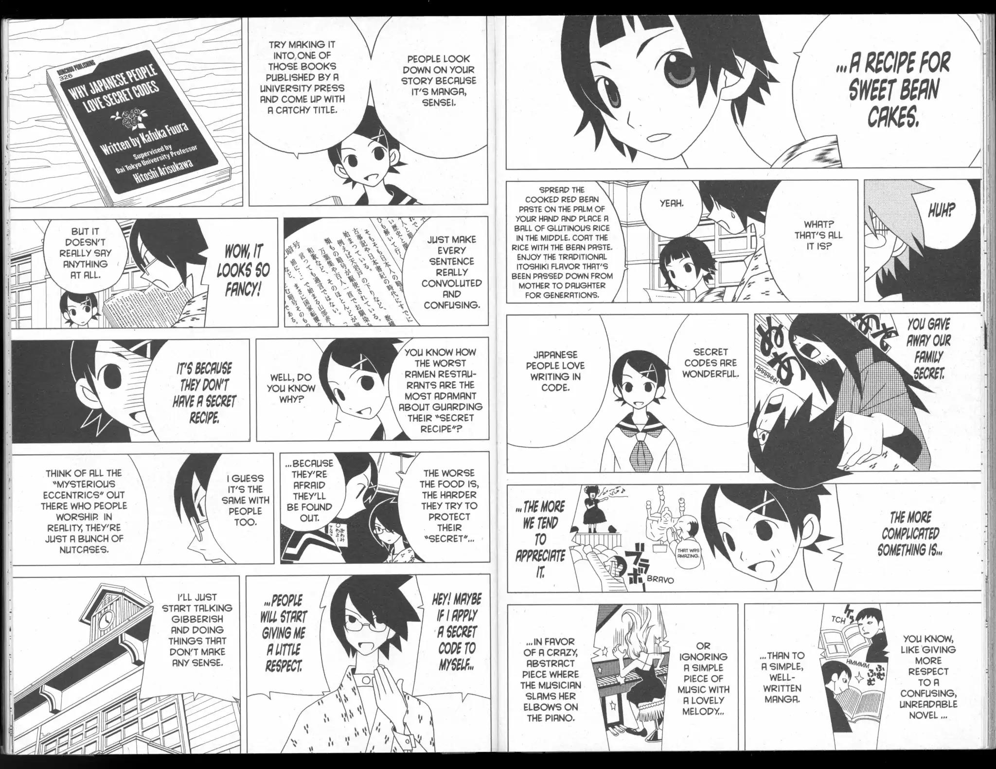 Sayonara Zetsubou Sensei Chapter 49 page 6 - Chapter 49: The Secret Code
