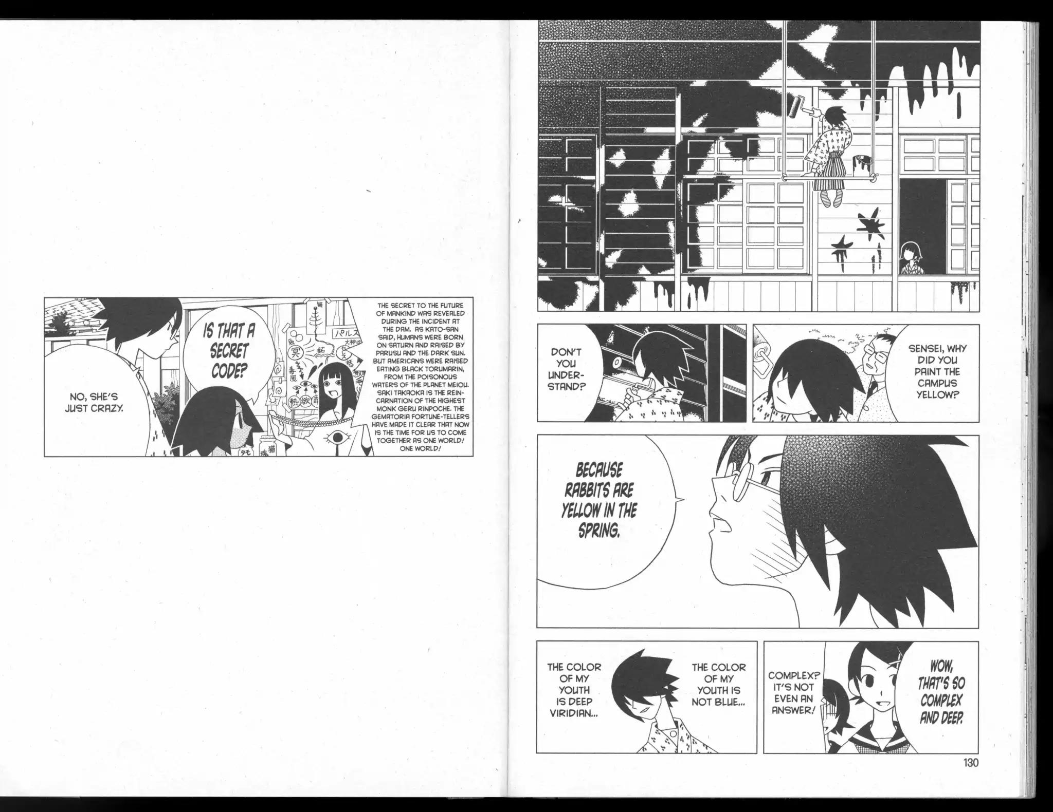 Sayonara Zetsubou Sensei Chapter 49 page 7 - Chapter 49: The Secret Code