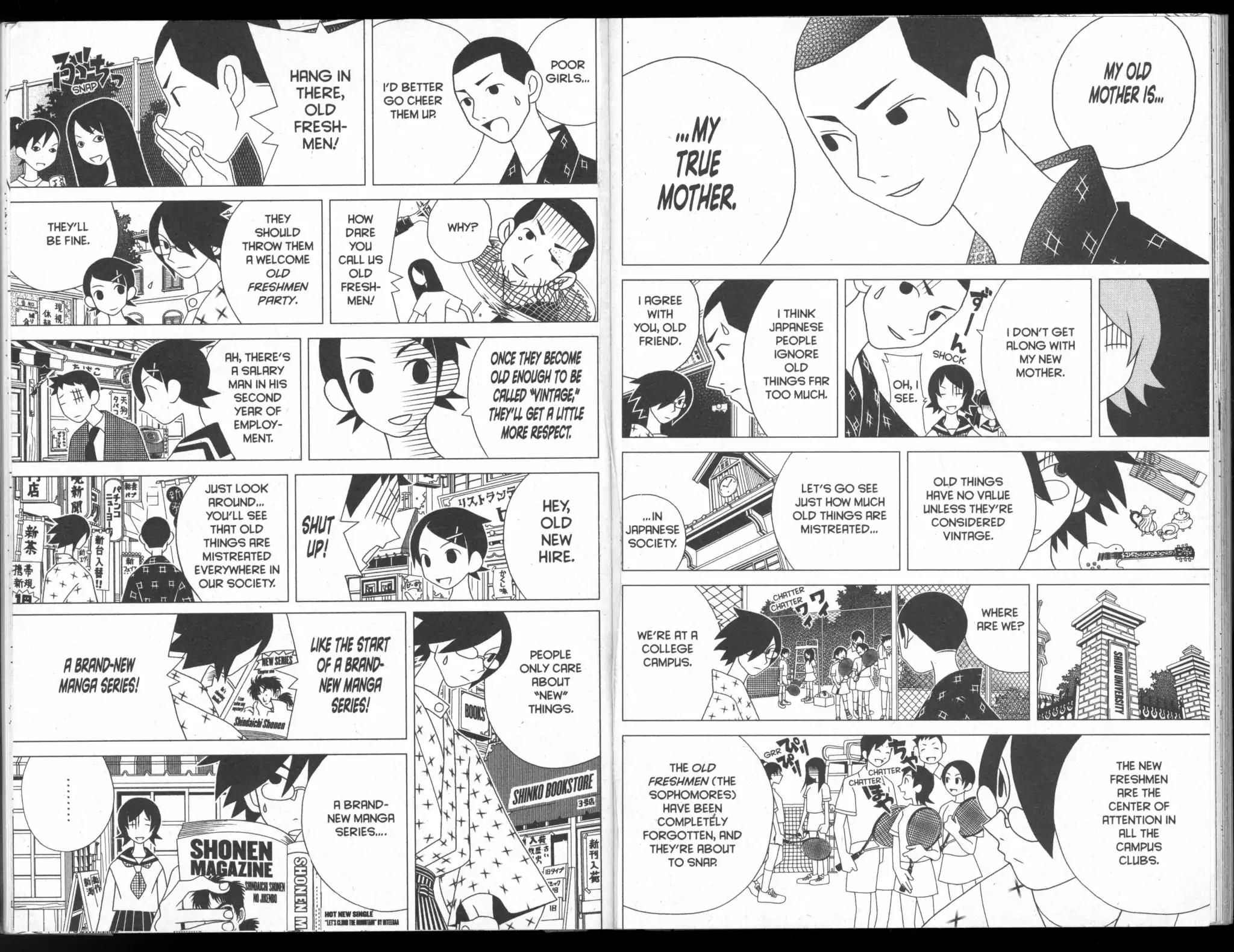 Sayonara Zetsubou Sensei Chapter 50 page 4 - Chapter 50: Wake Up, Old-fashioned Folks