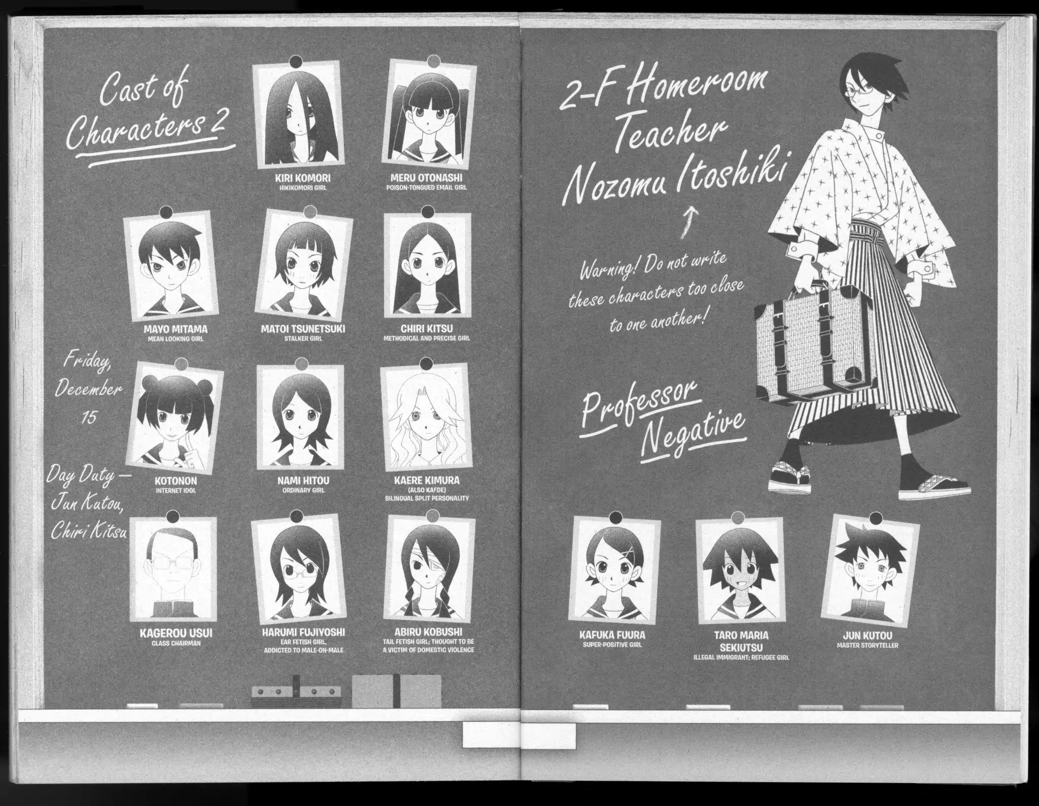 Sayonara Zetsubou Sensei Chapter 51 page 8 - Chapter 51: The Pororoca Wave