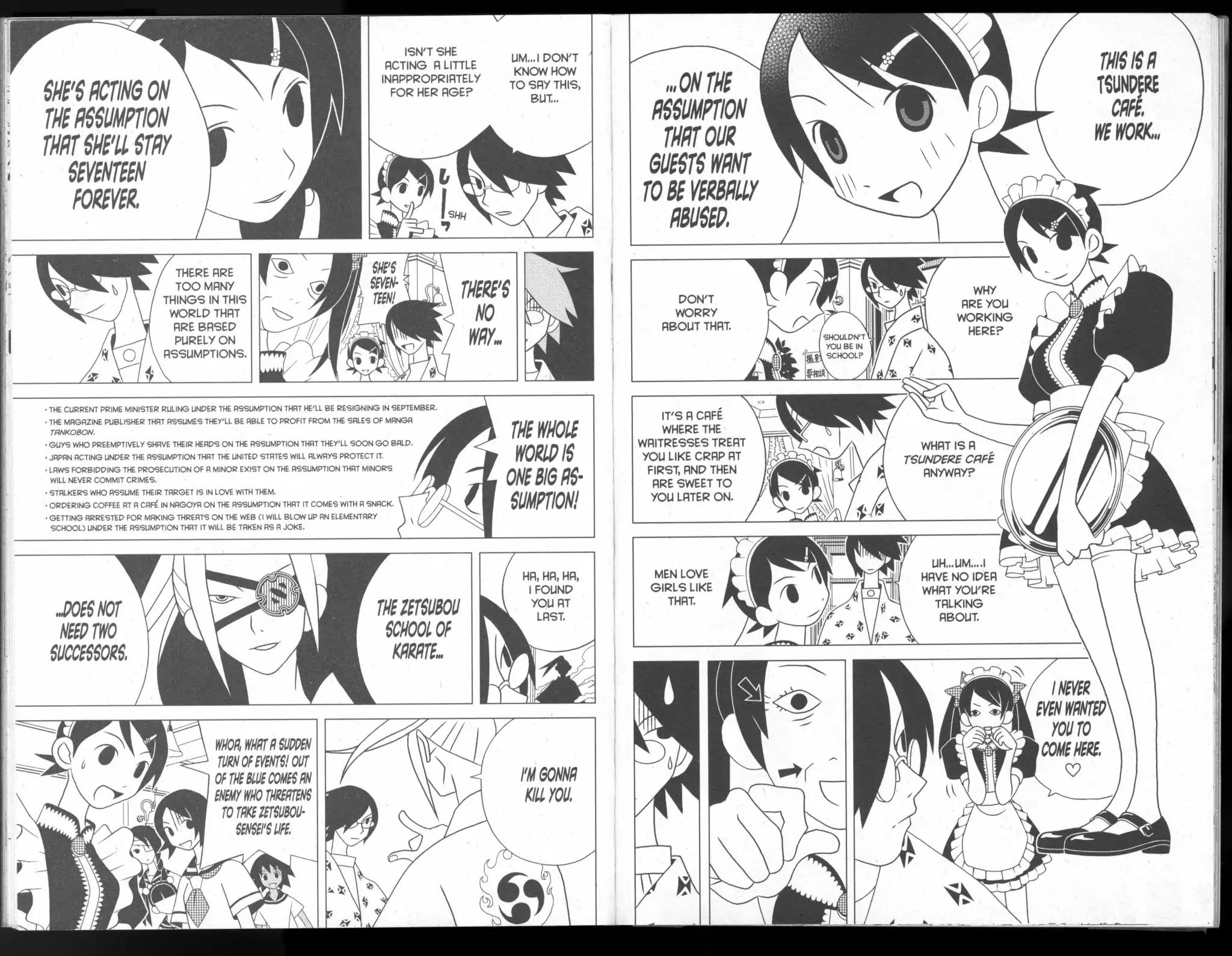Sayonara Zetsubou Sensei Chapter 52 page 6 - Chapter 52: On the Assumption That We're Brother and Sister