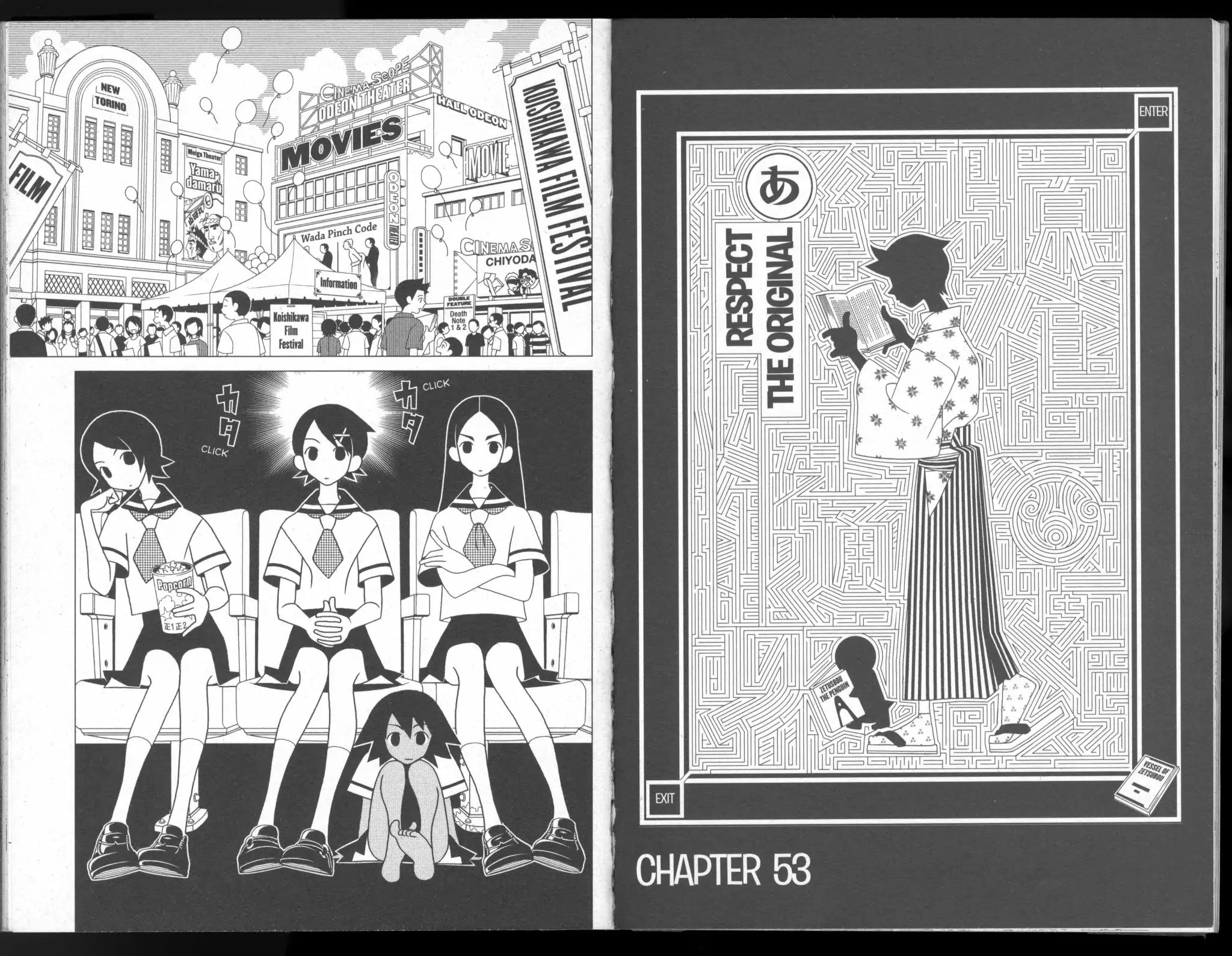 Sayonara Zetsubou Sensei Chapter 53 page 1 - Chapter 53: Respect the Original