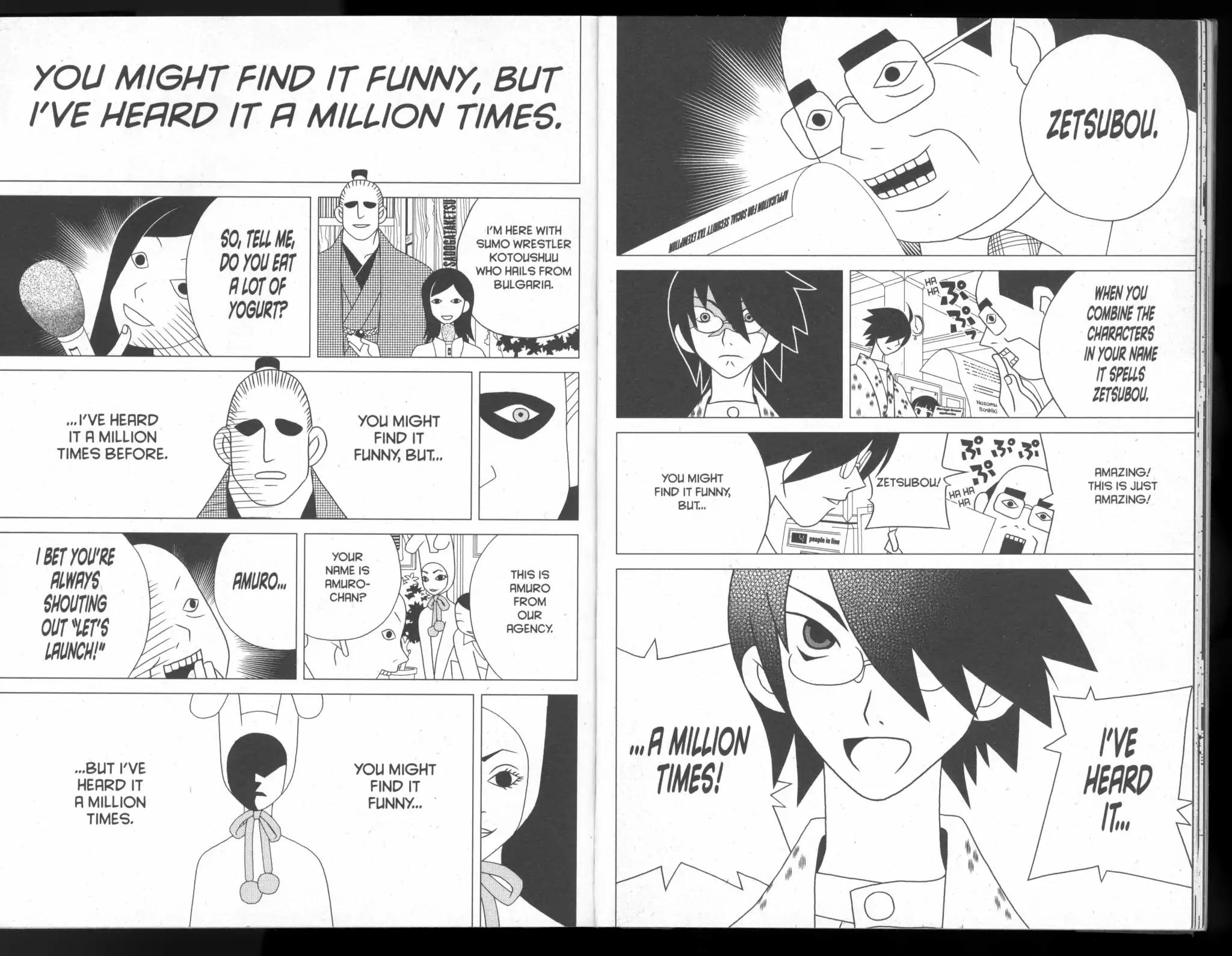 Sayonara Zetsubou Sensei Chapter 54 page 2 - Chapter 54: The Cat Who'd Heard It a Million Times