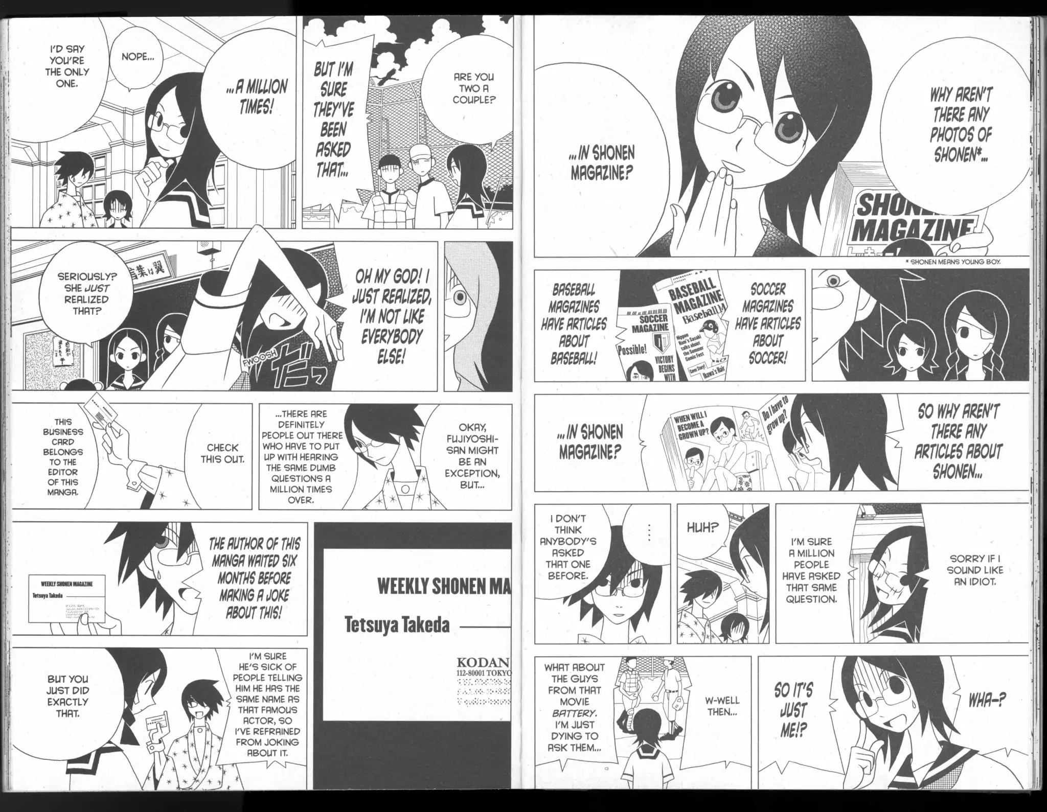 Sayonara Zetsubou Sensei Chapter 54 page 5 - Chapter 54: The Cat Who'd Heard It a Million Times