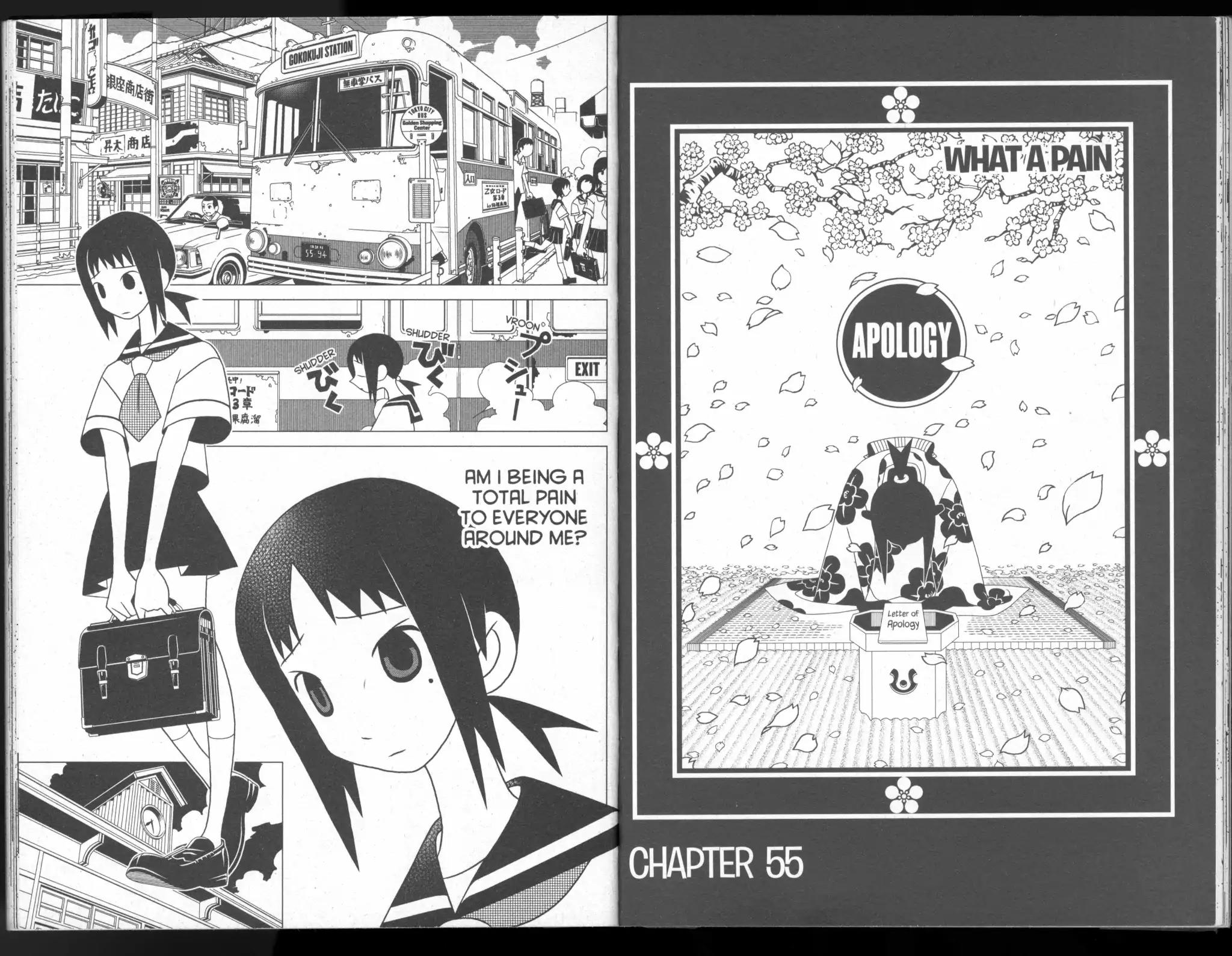 Sayonara Zetsubou Sensei Chapter 55 page 1 - Chapter 55: What a Pain