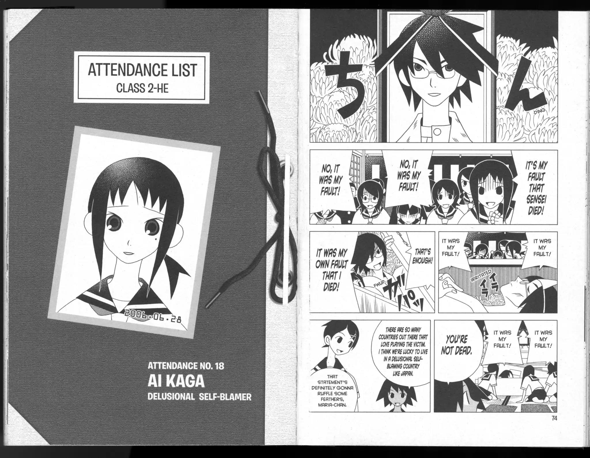 Sayonara Zetsubou Sensei Chapter 55 page 7 - Chapter 55: What a Pain