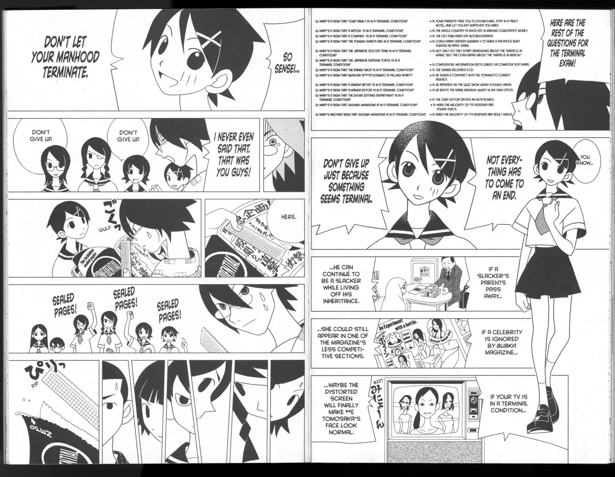 Sayonara Zetsubou Sensei Chapter 56 page 6 - Chapter 56: The Situation Is Terminal