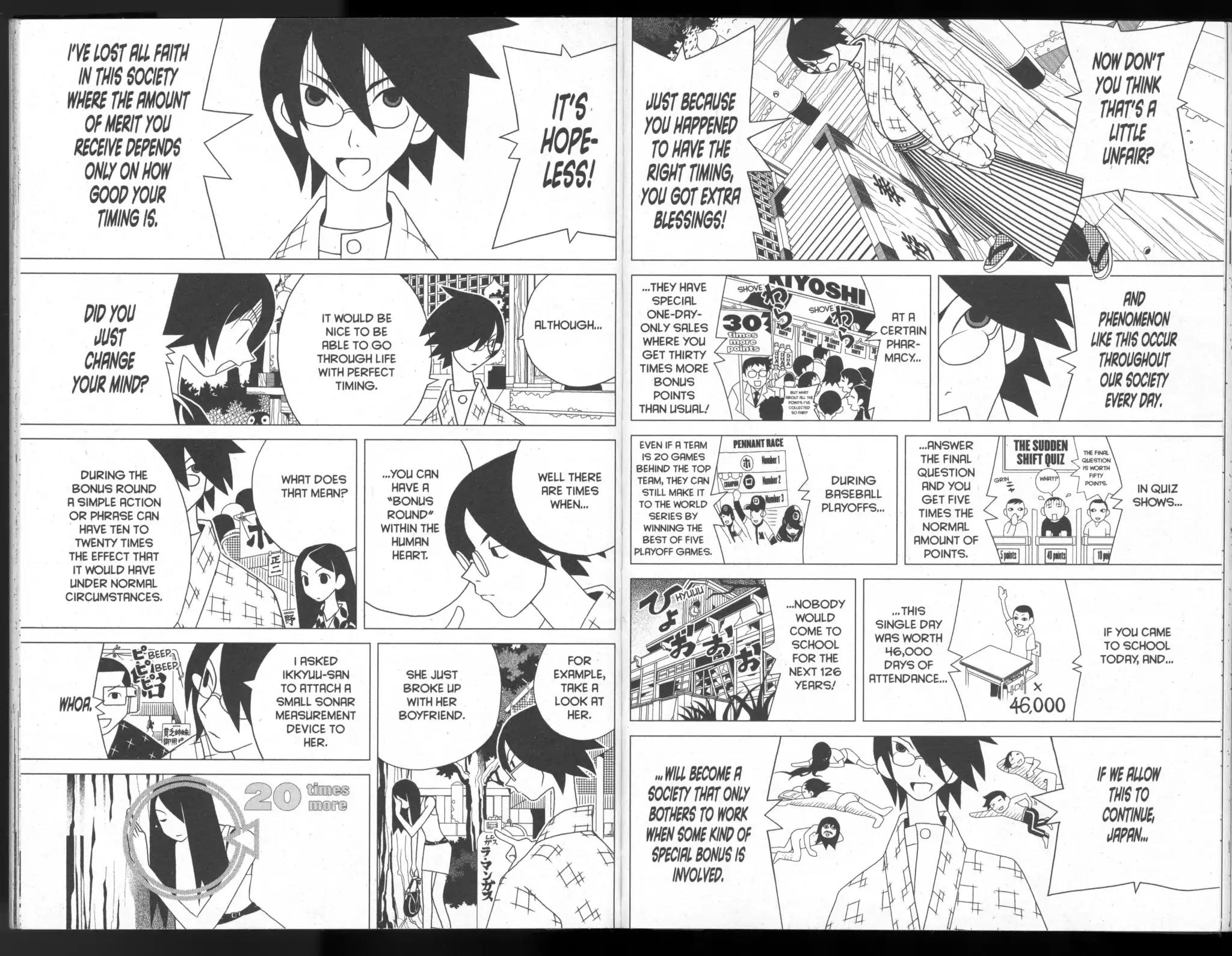 Sayonara Zetsubou Sensei Chapter 57 page 3 - Chapter 57: The Benefits of Zero