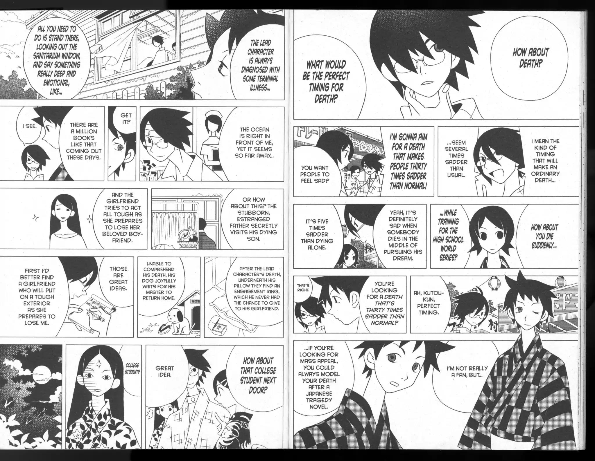 Sayonara Zetsubou Sensei Chapter 57 page 6 - Chapter 57: The Benefits of Zero