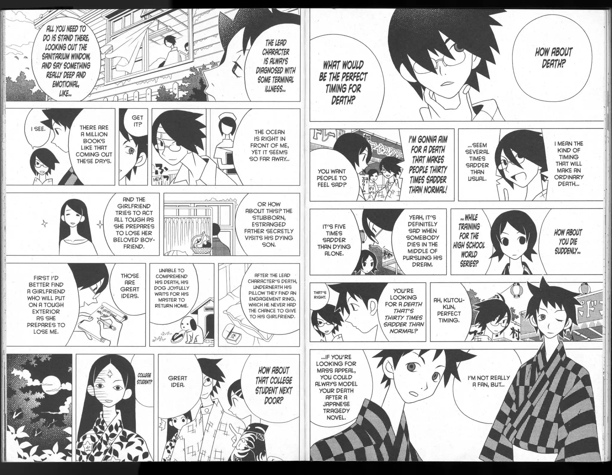 Sayonara Zetsubou Sensei Chapter 57 page 7 - Chapter 57: The Benefits of Zero