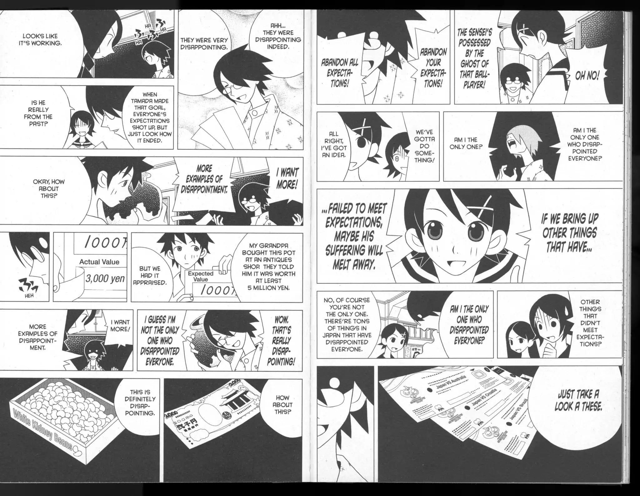 Sayonara Zetsubou Sensei Chapter 58 page 4 - Chapter 58: The Almost-Transparent-Failure Blues