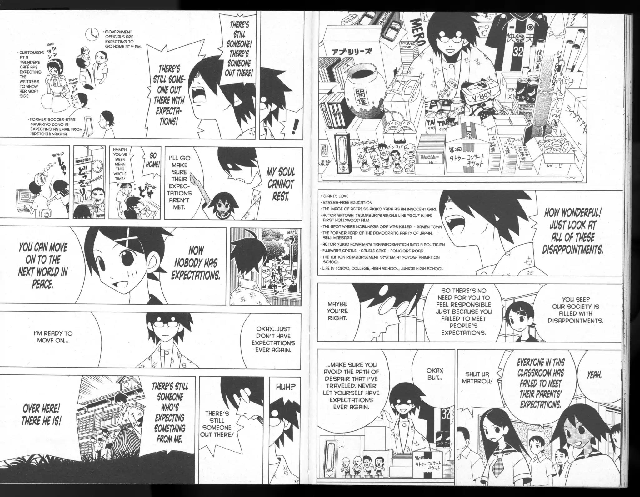 Sayonara Zetsubou Sensei Chapter 58 page 5 - Chapter 58: The Almost-Transparent-Failure Blues