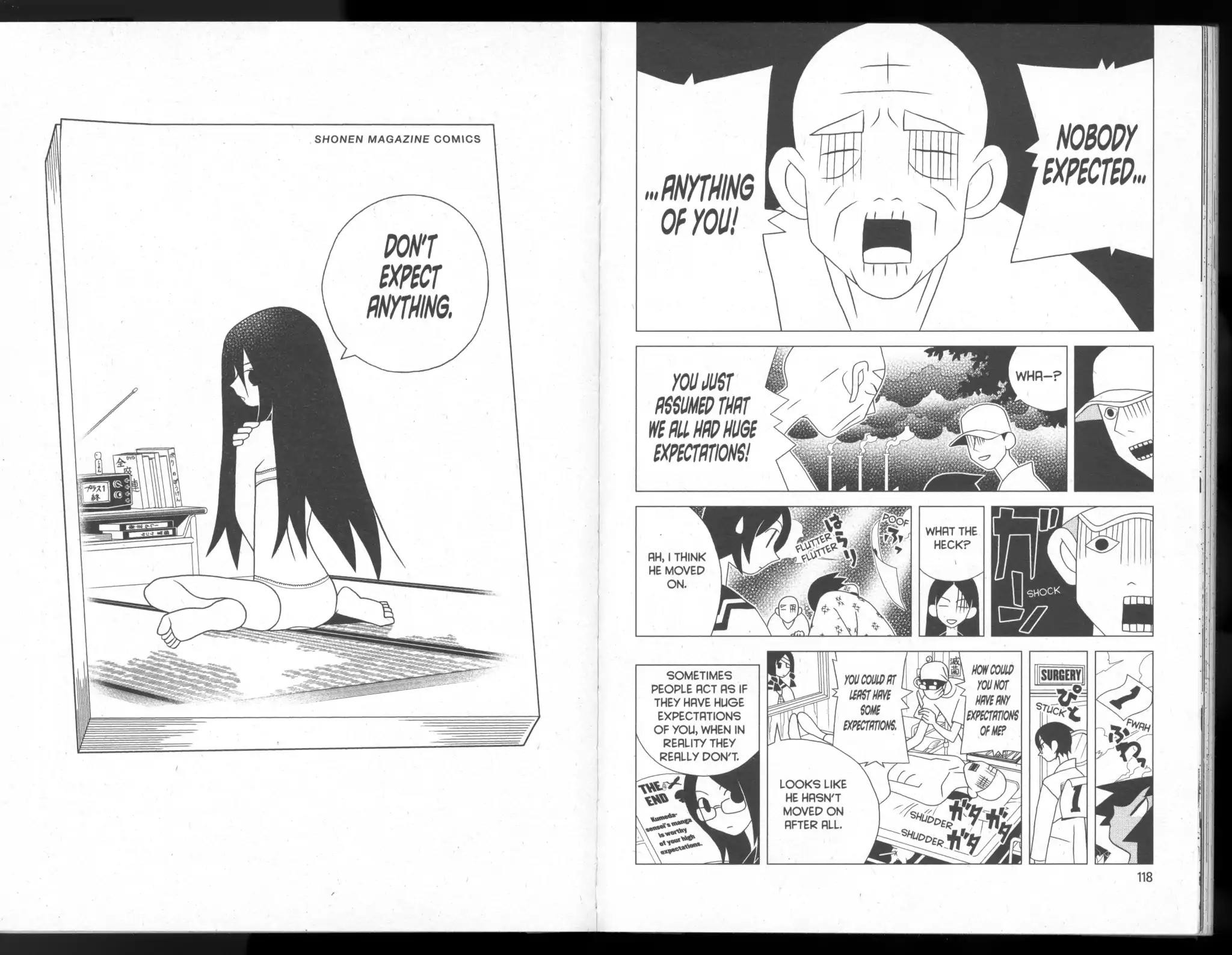 Sayonara Zetsubou Sensei Chapter 58 page 7 - Chapter 58: The Almost-Transparent-Failure Blues