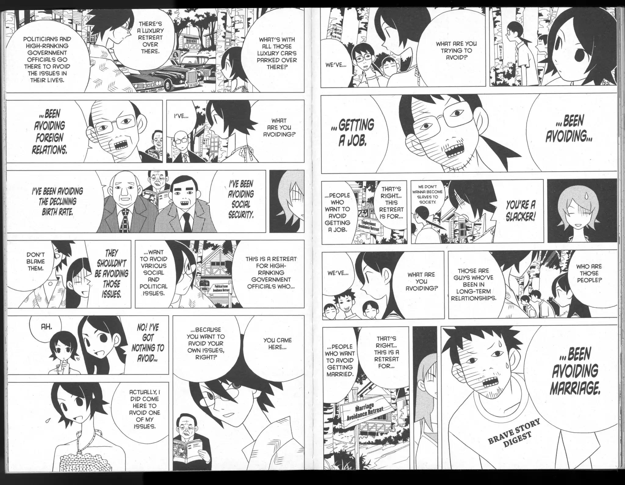 Sayonara Zetsubou Sensei Chapter 59 page 3 - Chapter 59: Avoiding Love in the Center of the World