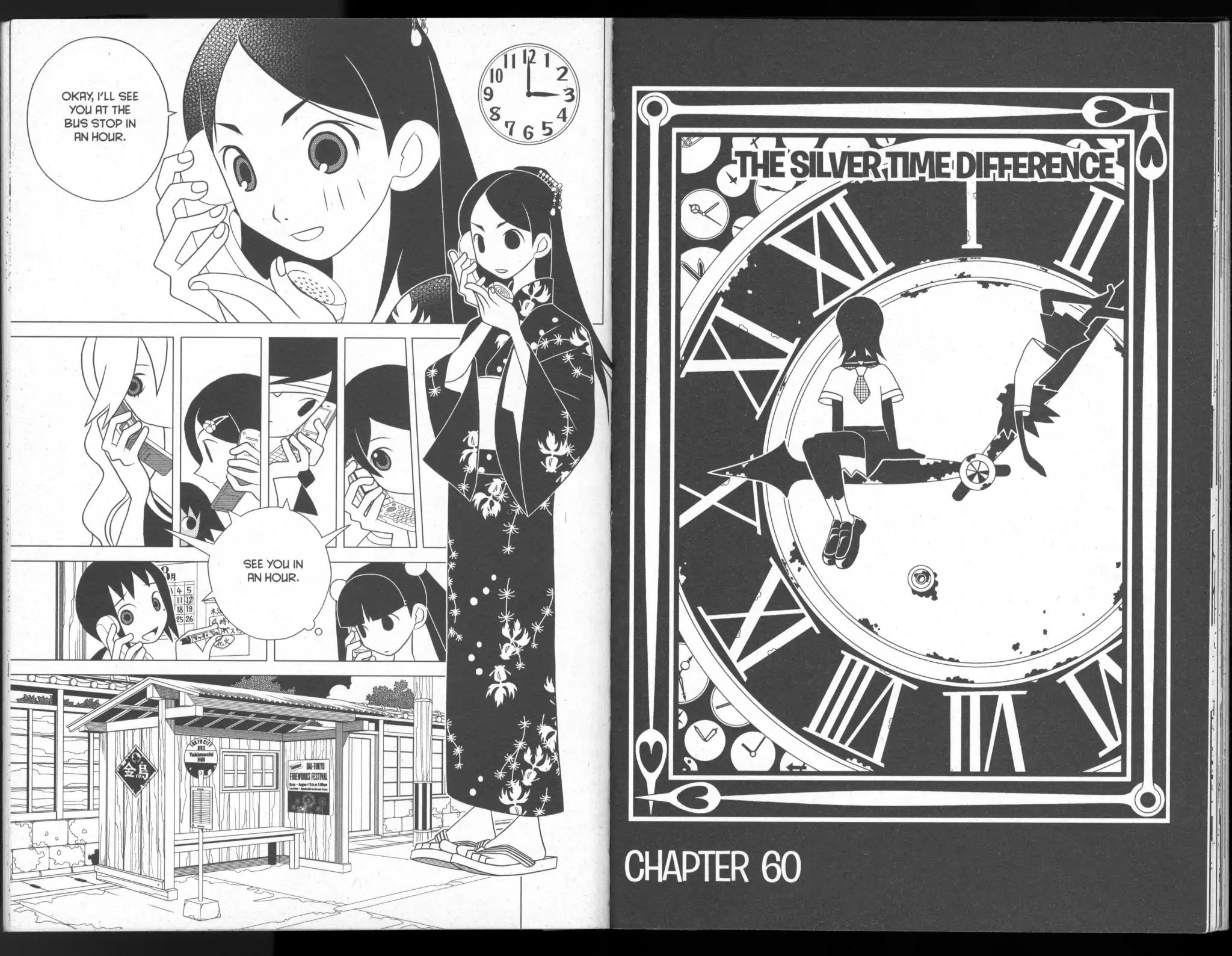 Sayonara Zetsubou Sensei Chapter 60 page 1 - Chapter 60: The Silver Time Difference