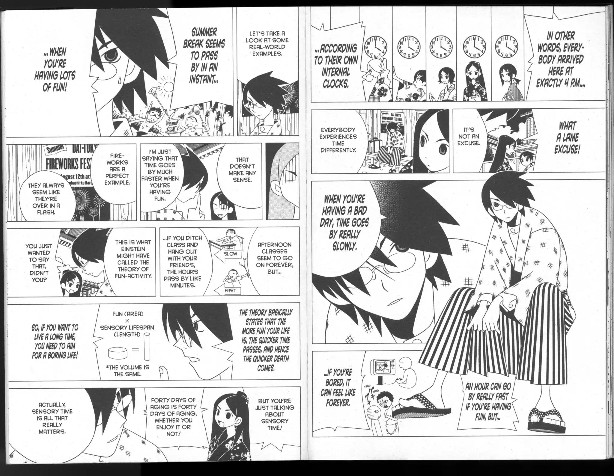 Sayonara Zetsubou Sensei Chapter 60 page 3 - Chapter 60: The Silver Time Difference