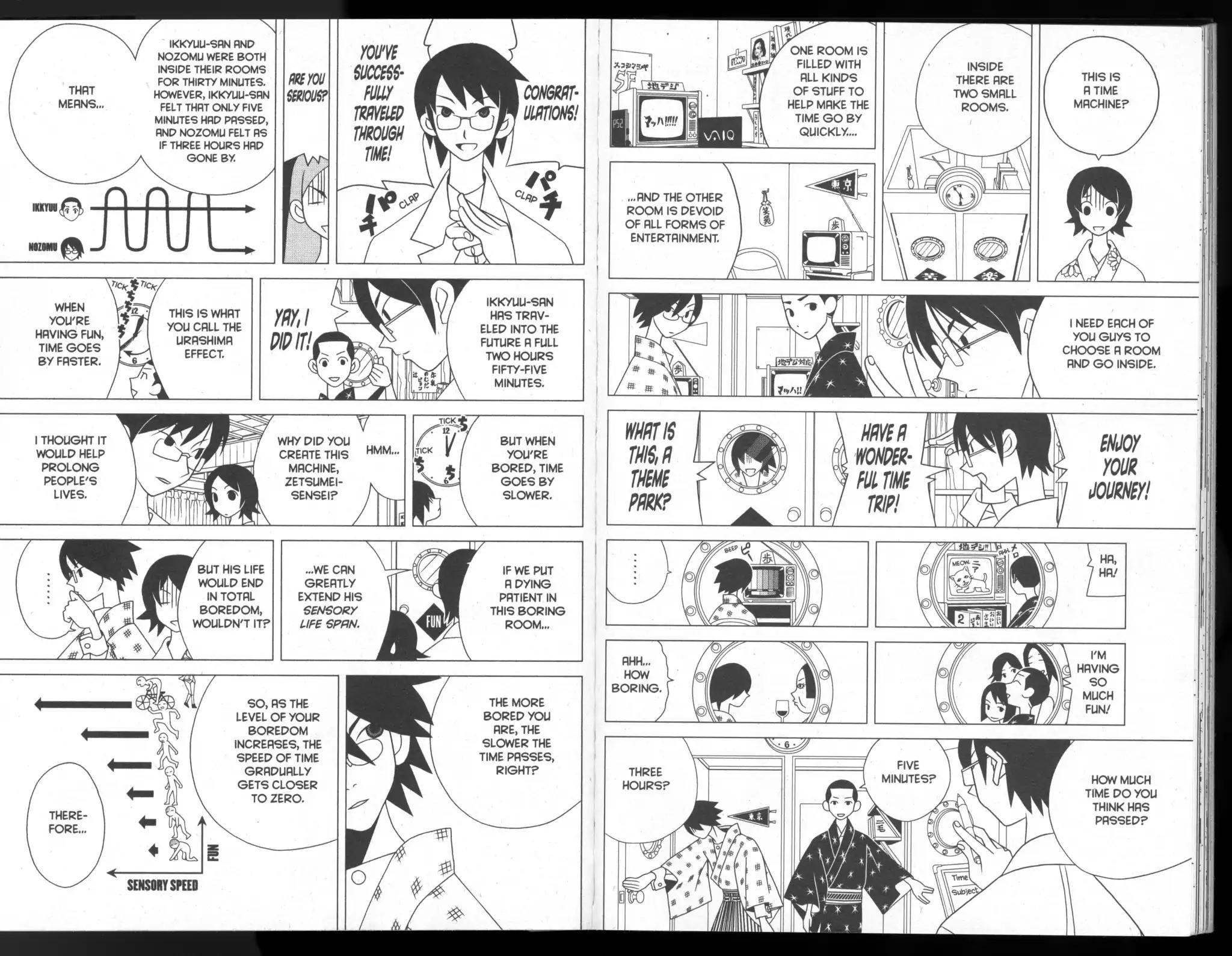 Sayonara Zetsubou Sensei Chapter 60 page 5 - Chapter 60: The Silver Time Difference