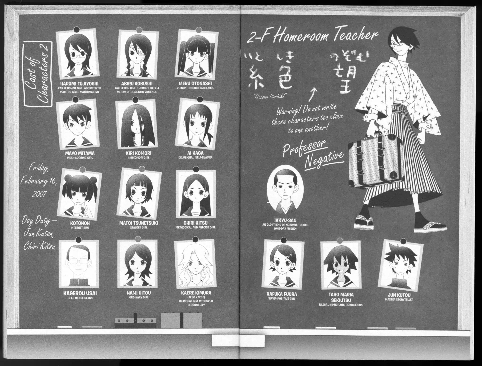 Sayonara Zetsubou Sensei Chapter 61 page 8 - Chapter 61: A Life Without Connections