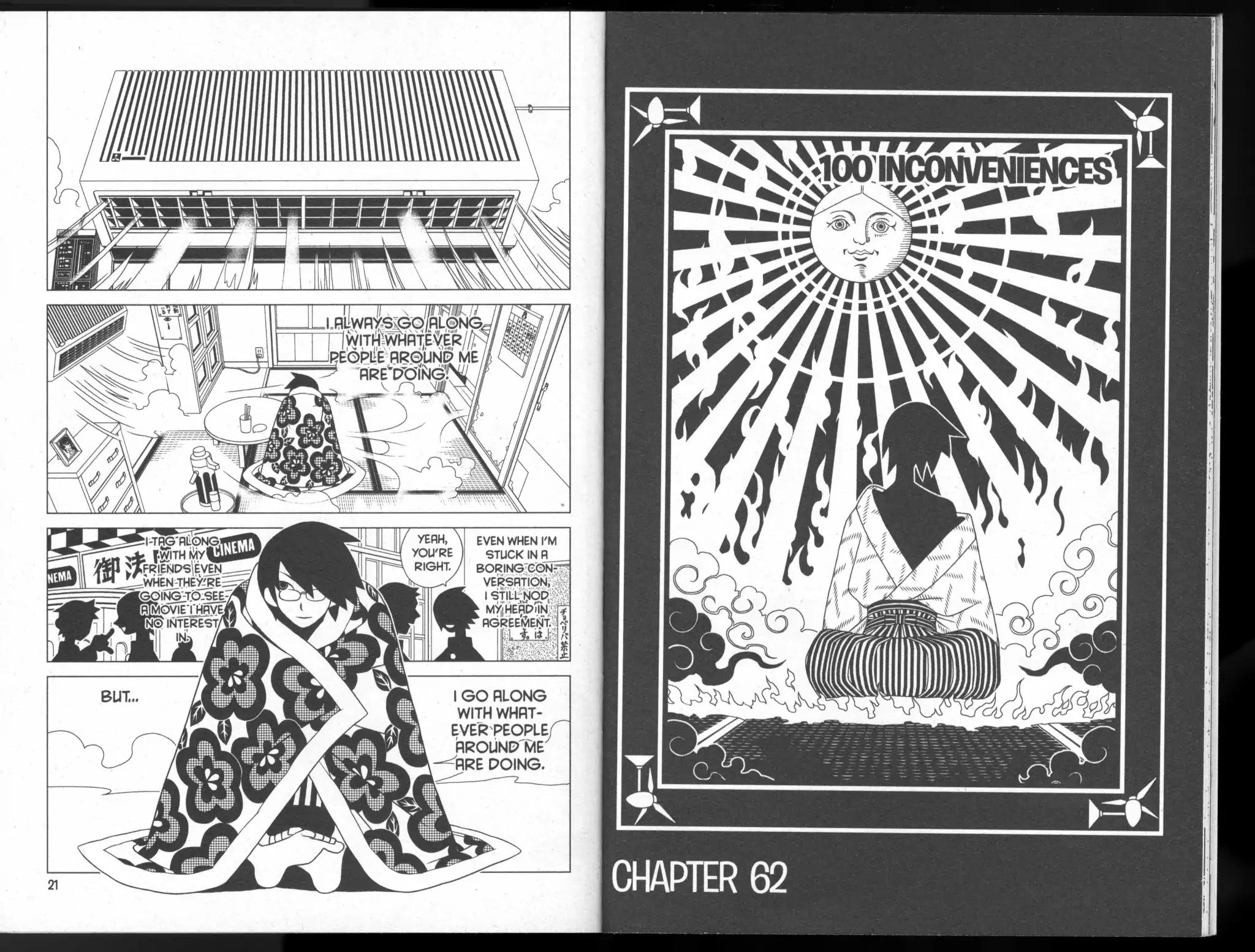 Sayonara Zetsubou Sensei Chapter 62 page 1 - Chapter 62: 100 Inconveniences