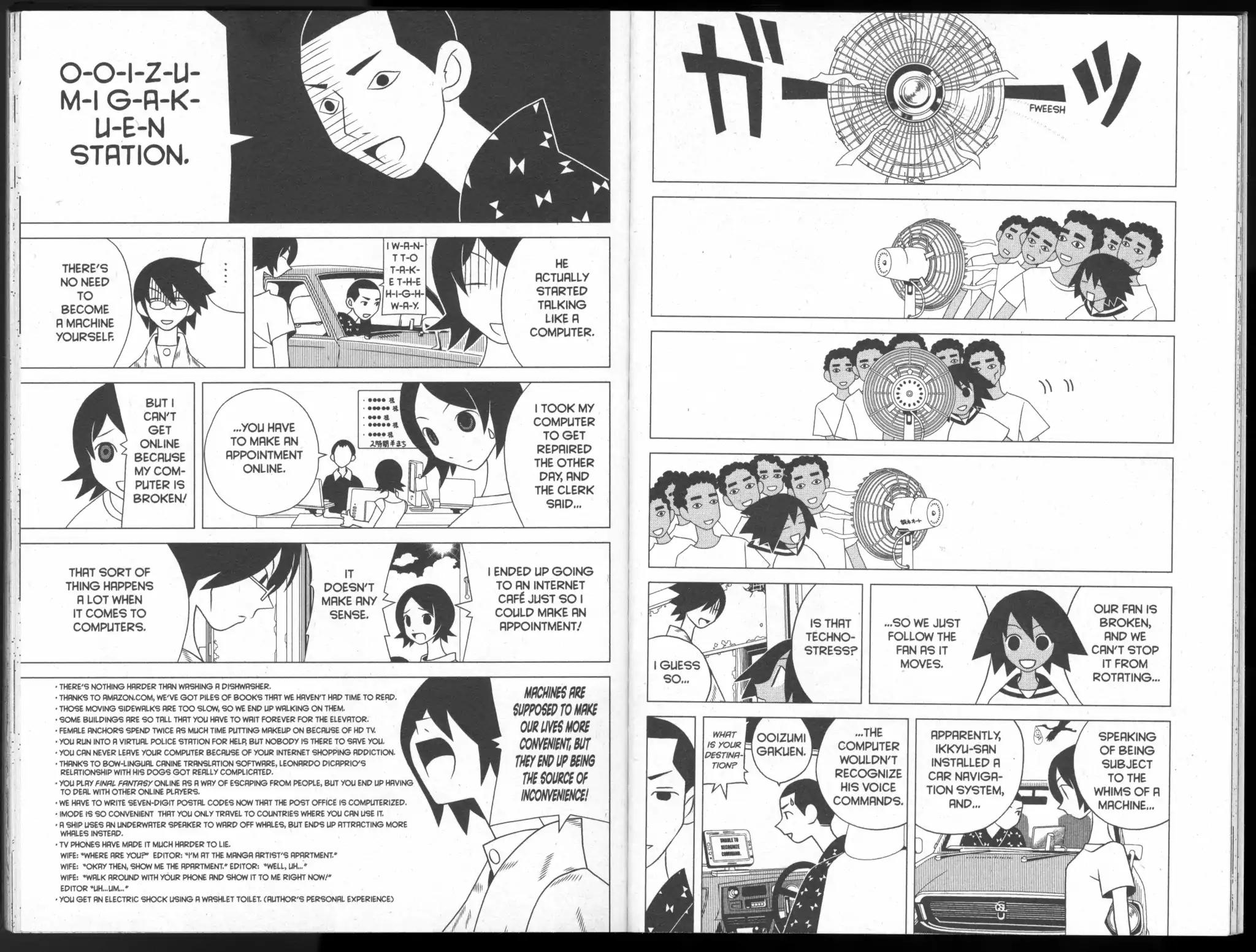 Sayonara Zetsubou Sensei Chapter 62 page 3 - Chapter 62: 100 Inconveniences