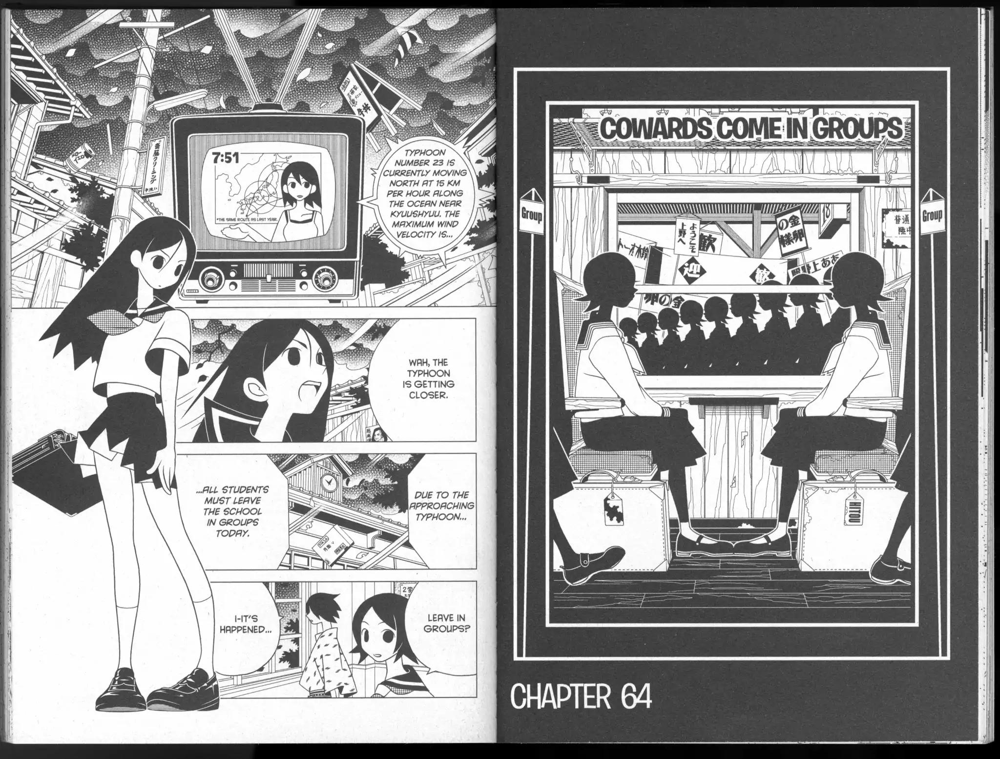 Sayonara Zetsubou Sensei Chapter 64 page 1 - Chapter 64: Cowards Come in Groups