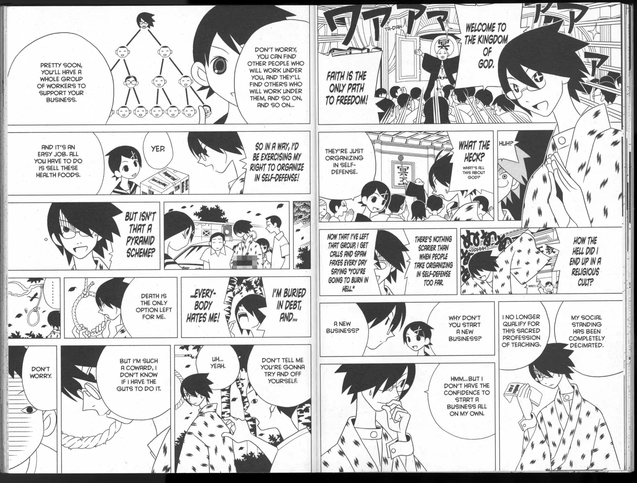Sayonara Zetsubou Sensei Chapter 64 page 6 - Chapter 64: Cowards Come in Groups