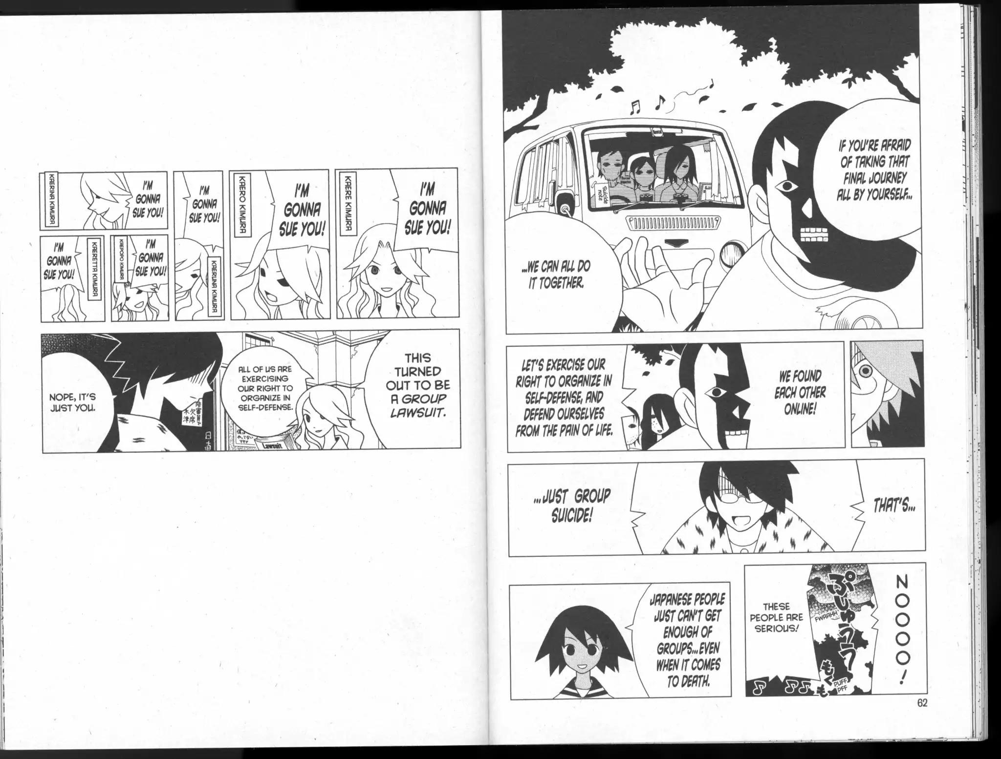 Sayonara Zetsubou Sensei Chapter 64 page 7 - Chapter 64: Cowards Come in Groups