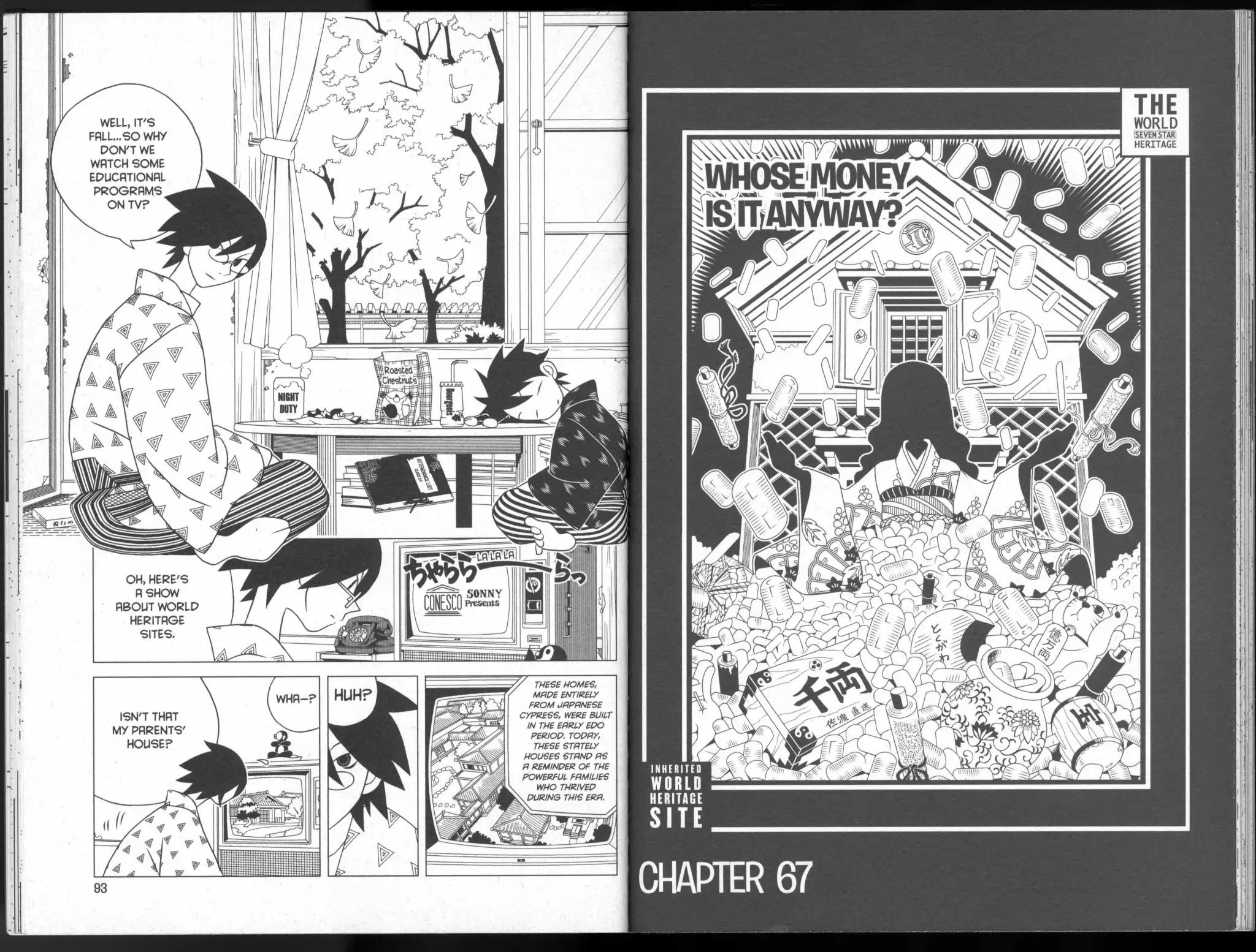 Sayonara Zetsubou Sensei Chapter 67 page 1 - Chapter 67: Whose Money Is It Anyway?
