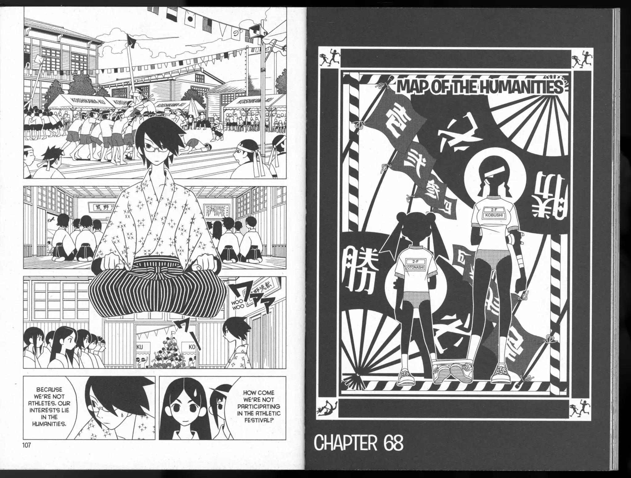 Sayonara Zetsubou Sensei Chapter 68 page 1 - Chapter 68: Map of the Humanities