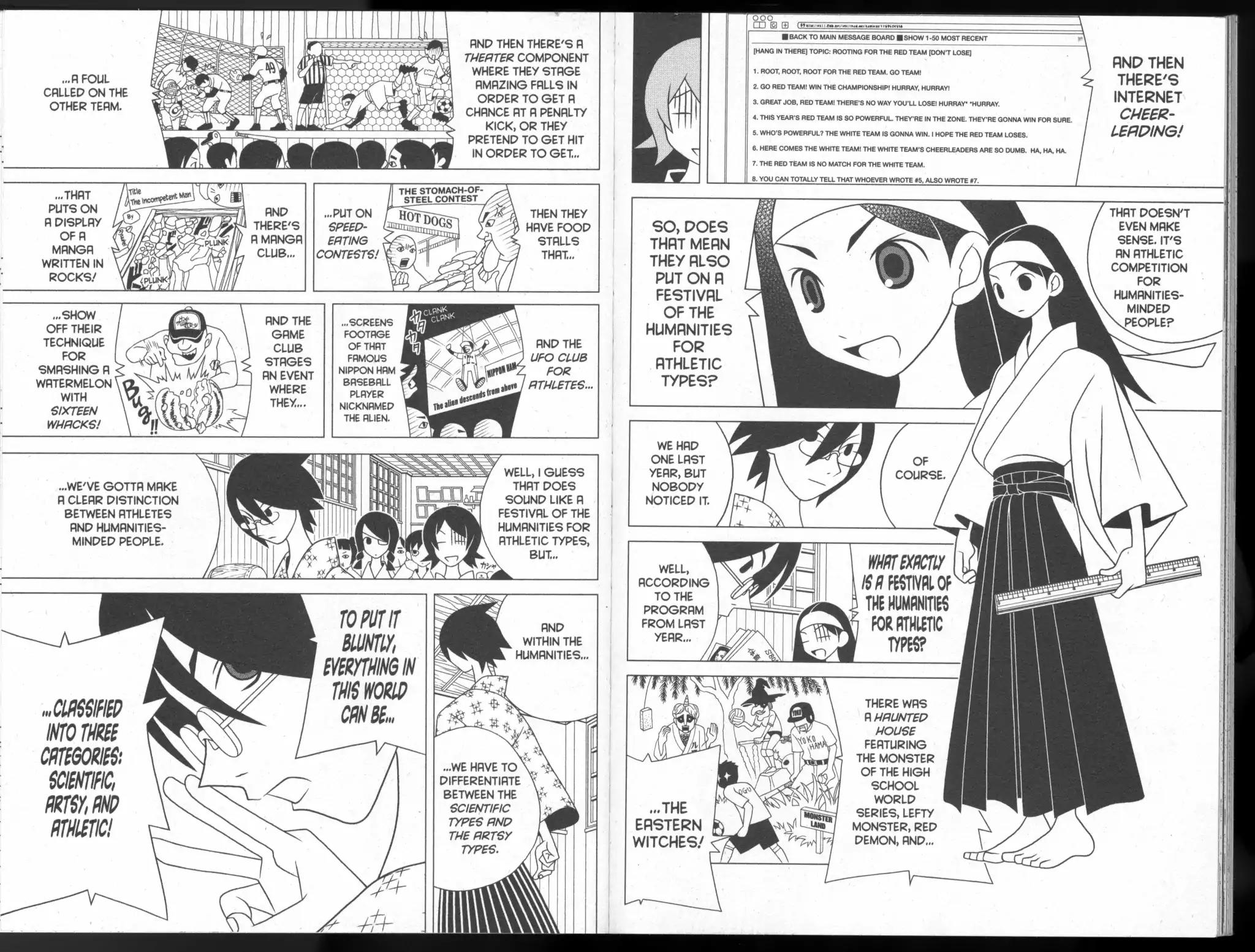 Sayonara Zetsubou Sensei Chapter 68 page 3 - Chapter 68: Map of the Humanities