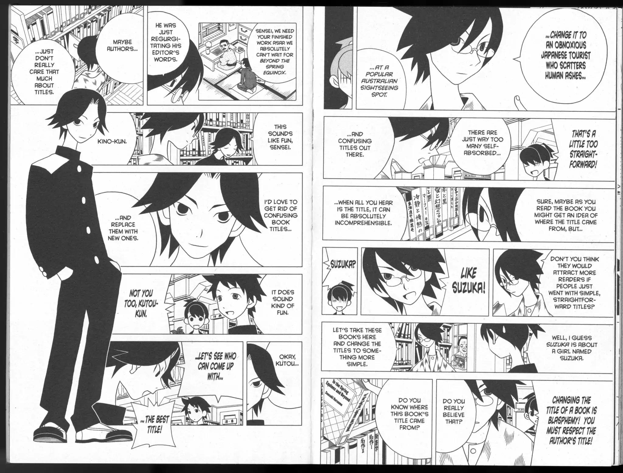 Sayonara Zetsubou Sensei Chapter 69 page 3 - Chapter 69: Confusing Names