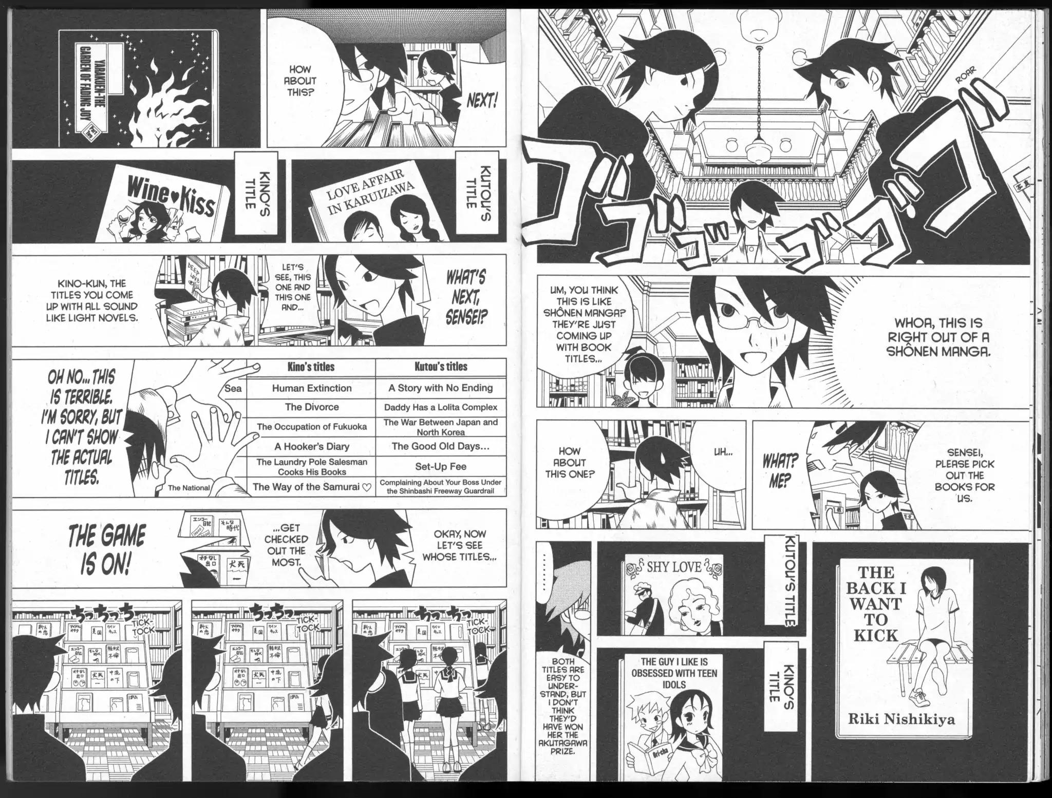 Sayonara Zetsubou Sensei Chapter 69 page 4 - Chapter 69: Confusing Names