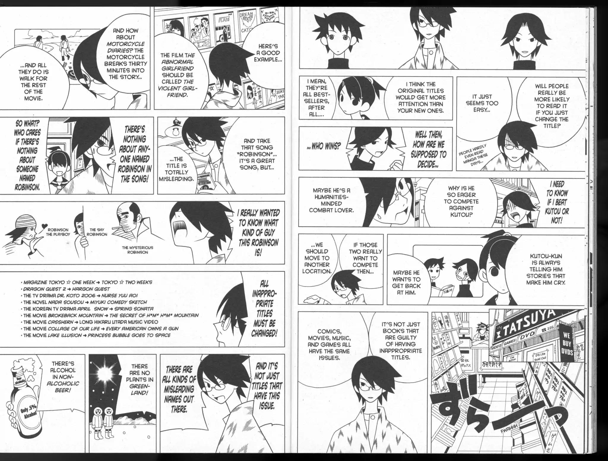 Sayonara Zetsubou Sensei Chapter 69 page 5 - Chapter 69: Confusing Names