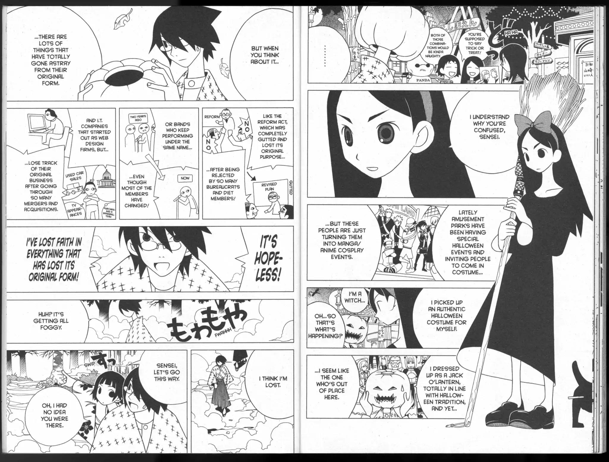 Sayonara Zetsubou Sensei Chapter 70 page 3 - Chapter 70: The Shield