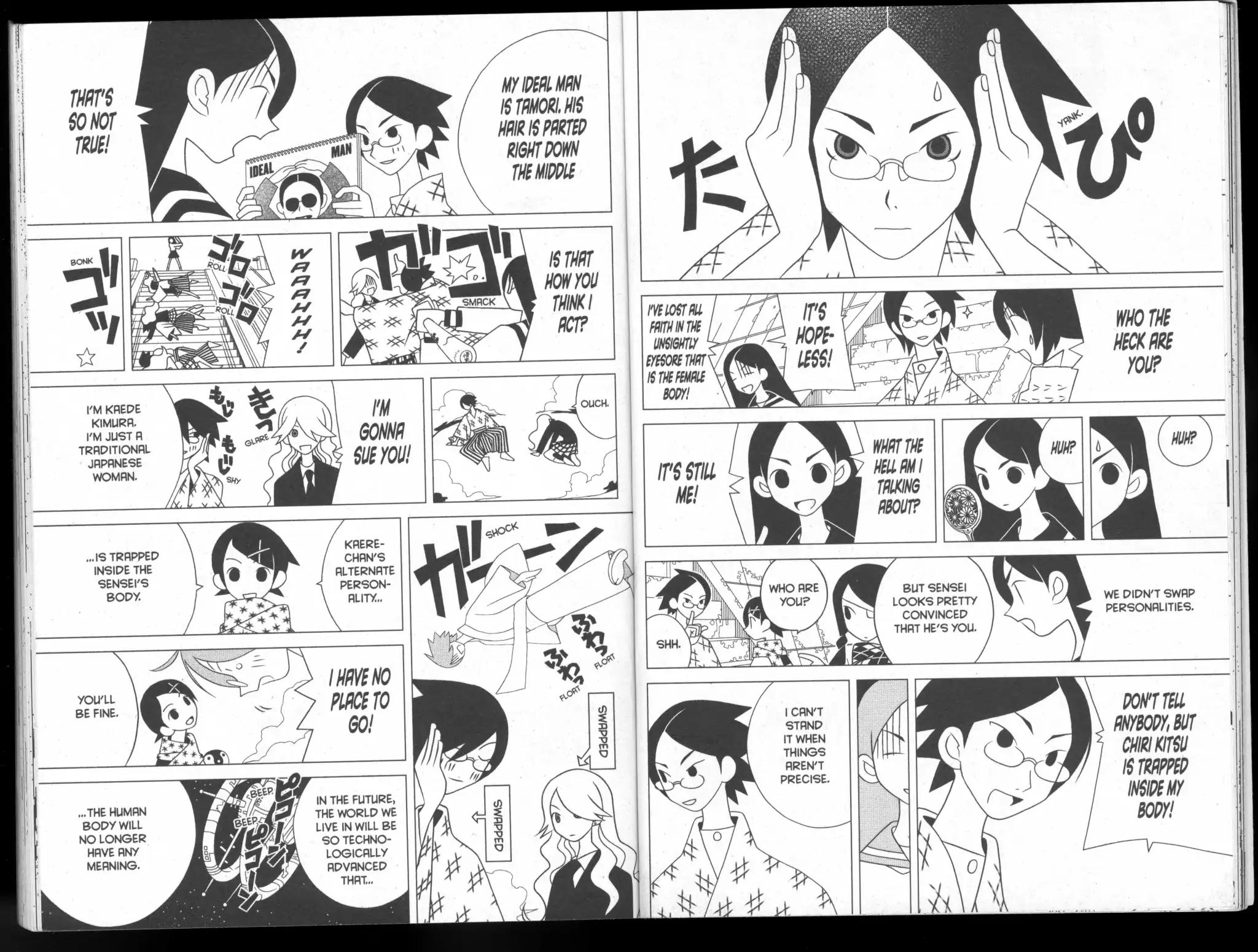 Sayonara Zetsubou Sensei Chapter 72 page 6 - Chapter 72: Gone with the Numbers
