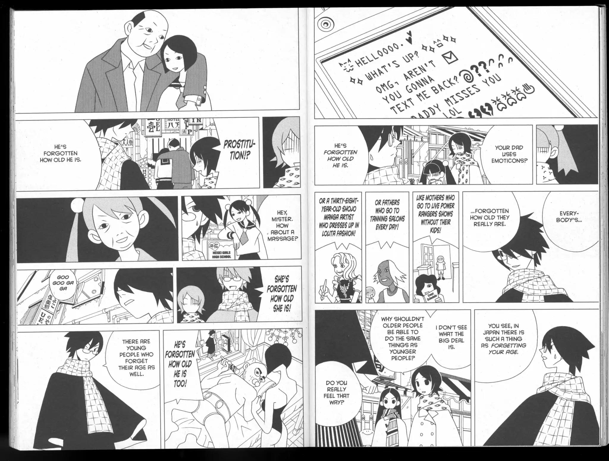 Sayonara Zetsubou Sensei Chapter 74 page 3 - Chapter 74: You're Seventeen Years Old...Don't You Wanna Grab Your Wrinkles?