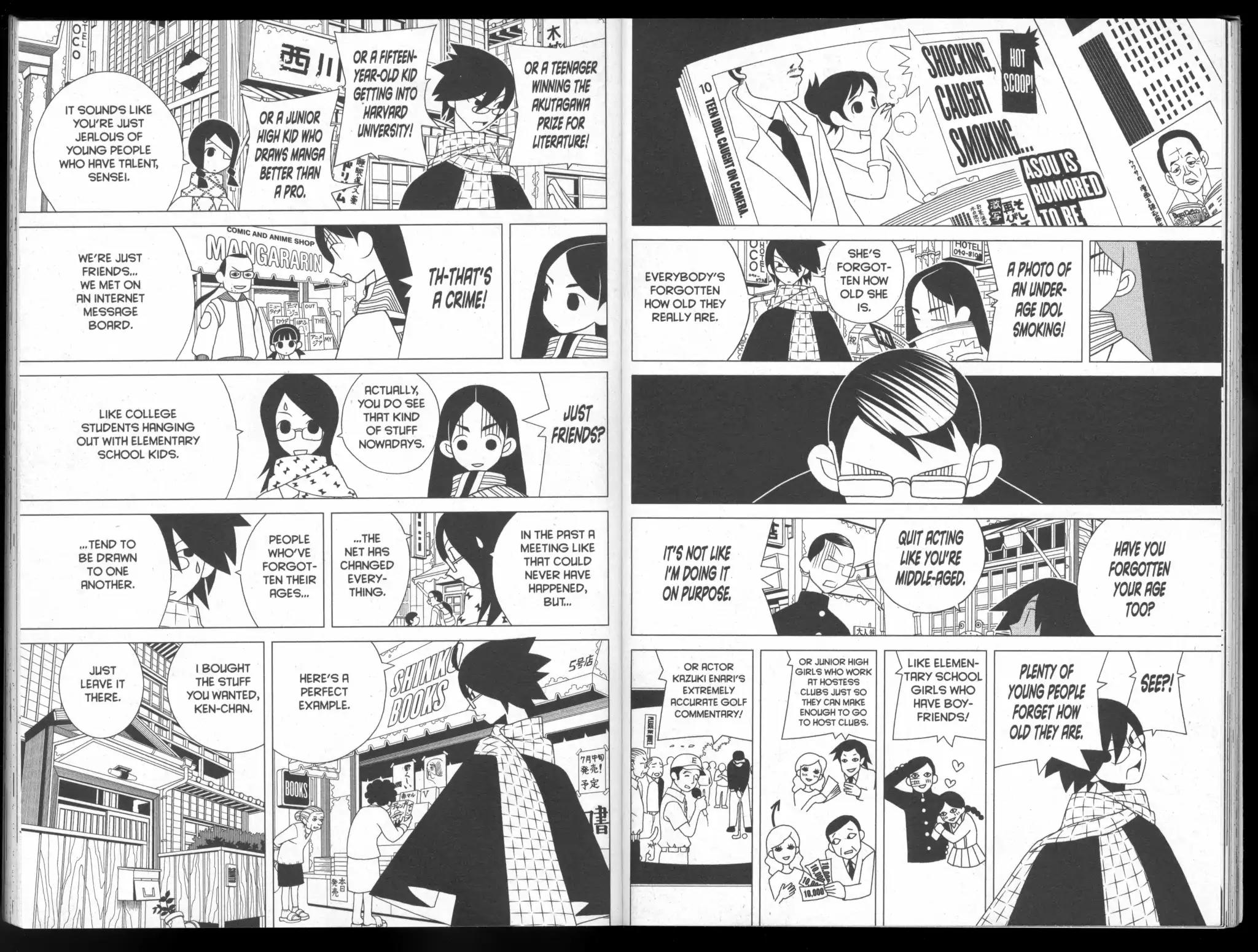 Sayonara Zetsubou Sensei Chapter 74 page 4 - Chapter 74: You're Seventeen Years Old...Don't You Wanna Grab Your Wrinkles?