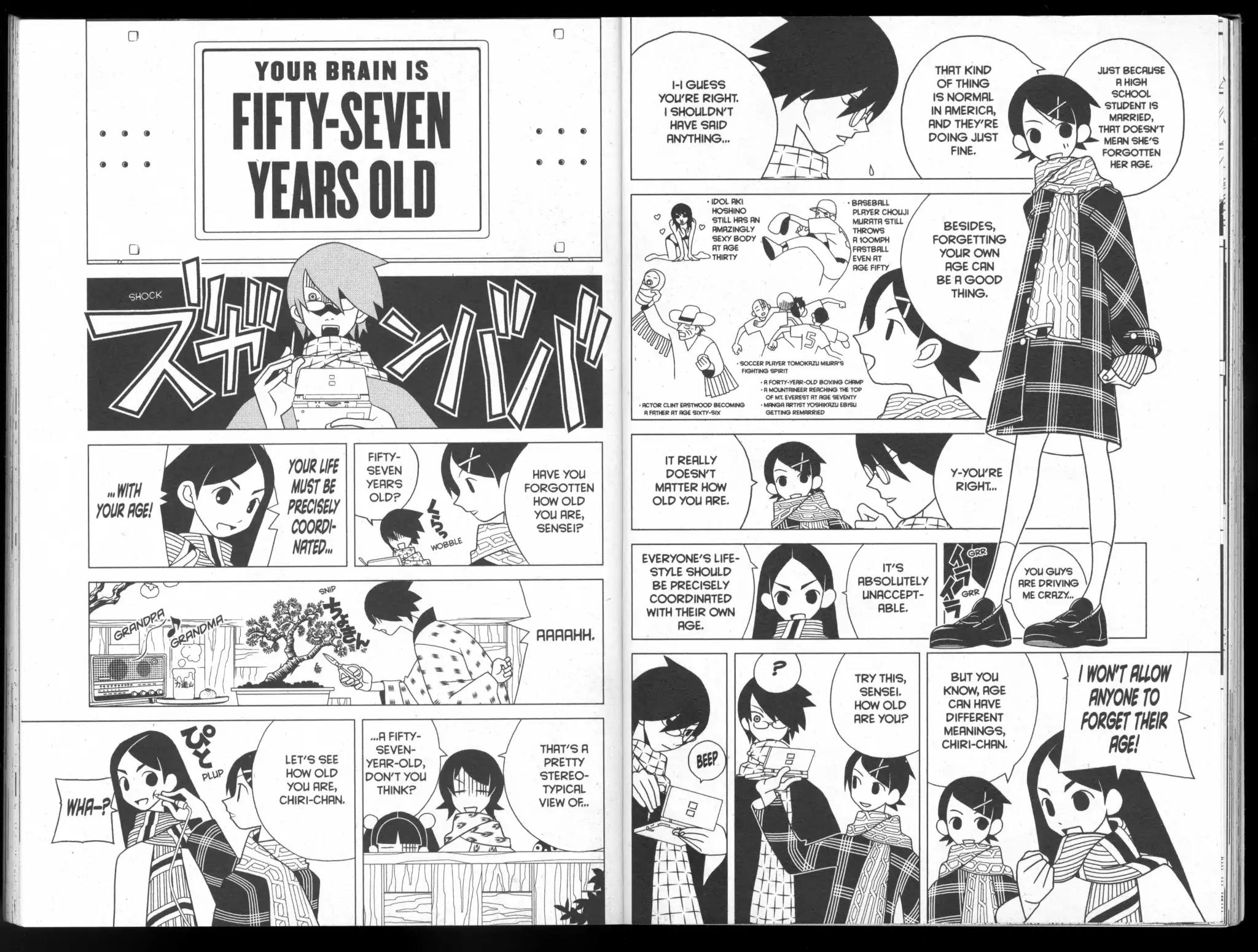 Sayonara Zetsubou Sensei Chapter 74 page 6 - Chapter 74: You're Seventeen Years Old...Don't You Wanna Grab Your Wrinkles?