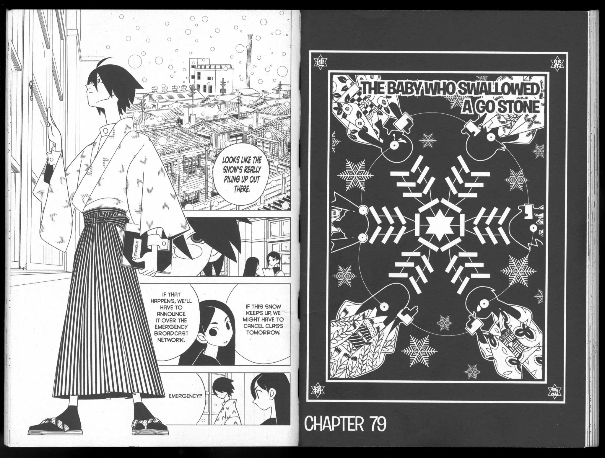 Sayonara Zetsubou Sensei Chapter 79 page 1 - Chapter 79: The Baby Who Swallowed a Go Stone