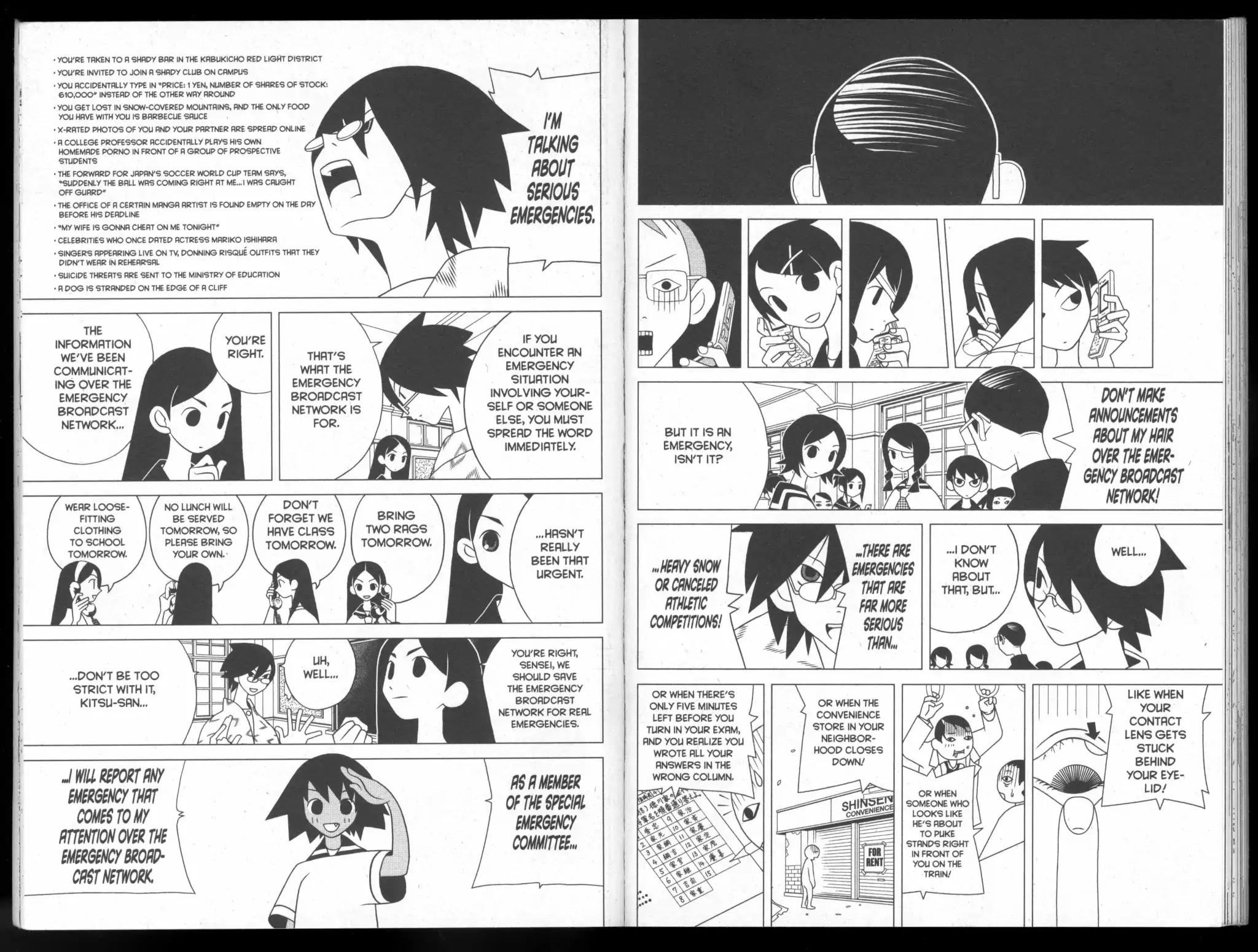 Sayonara Zetsubou Sensei Chapter 79 page 3 - Chapter 79: The Baby Who Swallowed a Go Stone