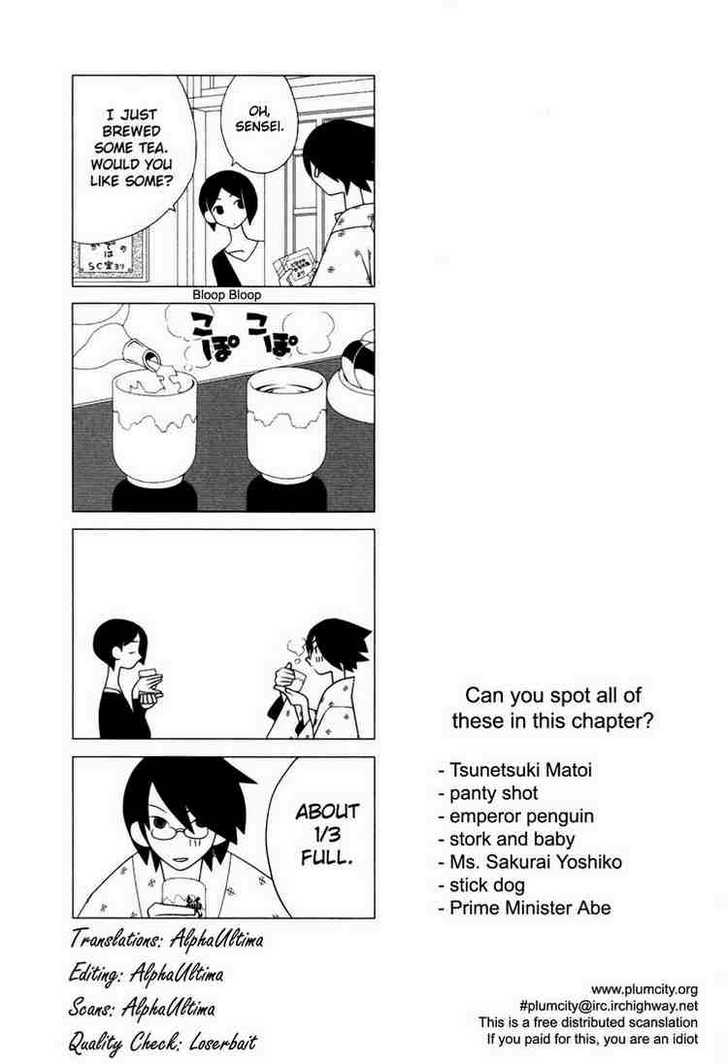 Sayonara Zetsubou Sensei Chapter 82 page 14 - Chapter 82 : Big Chocolate Forest