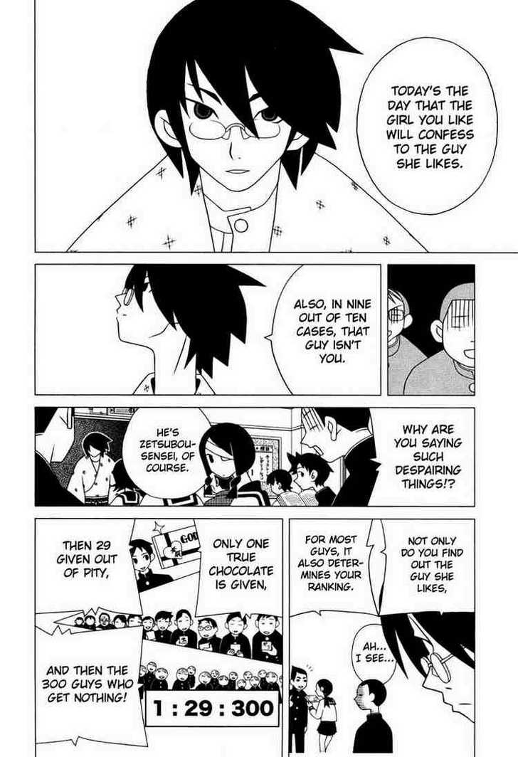 Sayonara Zetsubou Sensei Chapter 82 page 3 - Chapter 82 : Big Chocolate Forest