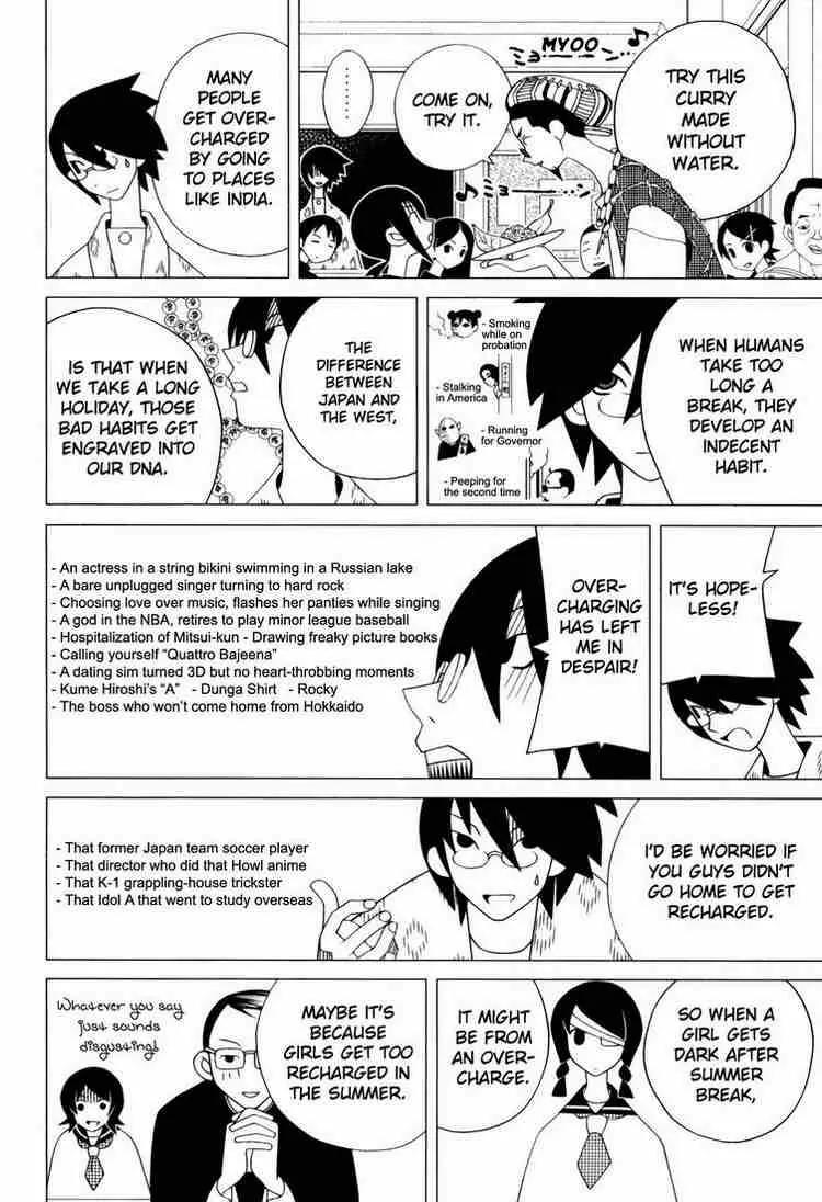 Sayonara Zetsubou Sensei Chapter 89 page 7 - Chapter 89 : Yada-Chan Said "It's a Recharge" in a Small Voice