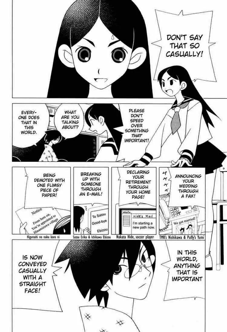 Sayonara Zetsubou Sensei Chapter 90 page 3 - Chapter 90 : "Don't Say it so Casually!" The Melos of a Furious Rebuttal