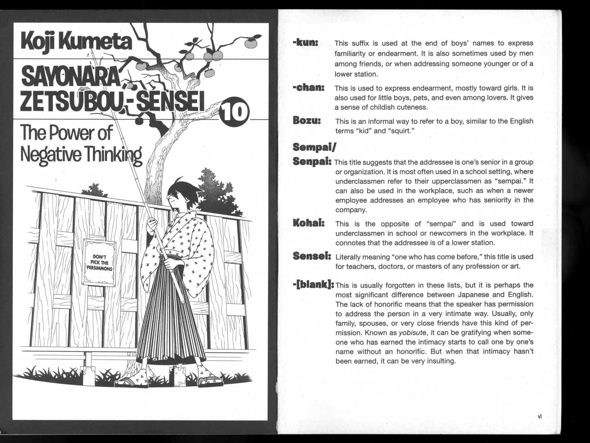 Sayonara Zetsubou Sensei Chapter 91 page 4 - Chapter 91: If You Work By Reason, You Grow Rough-edged; If You Choose To Oar Into Sentiment's Stream, It Will Sweep You Away. Demanding Your Own Way Only Serves To Constrain You. However You L