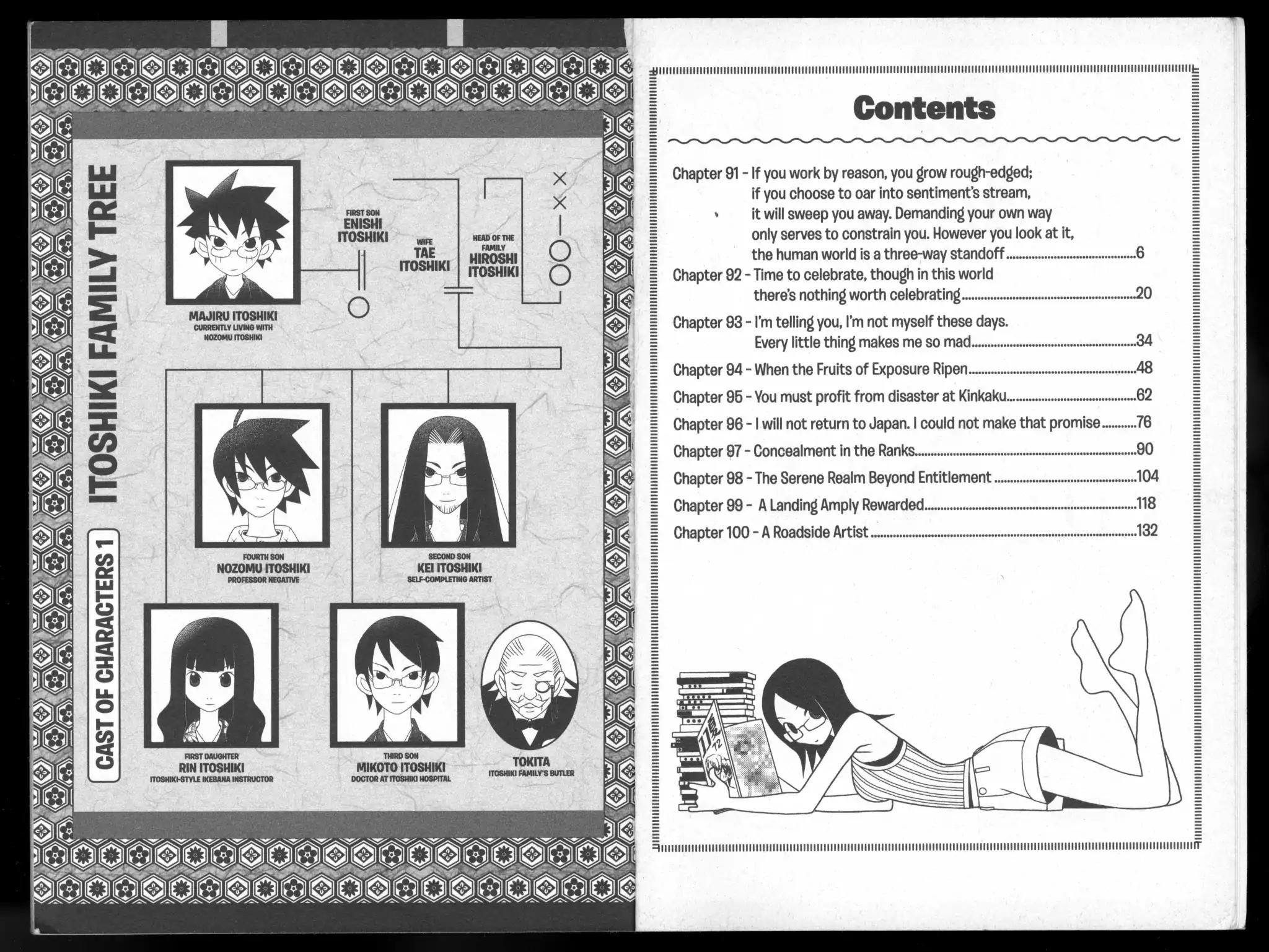 Sayonara Zetsubou Sensei Chapter 91 page 5 - Chapter 91: If You Work By Reason, You Grow Rough-edged; If You Choose To Oar Into Sentiment's Stream, It Will Sweep You Away. Demanding Your Own Way Only Serves To Constrain You. However You L