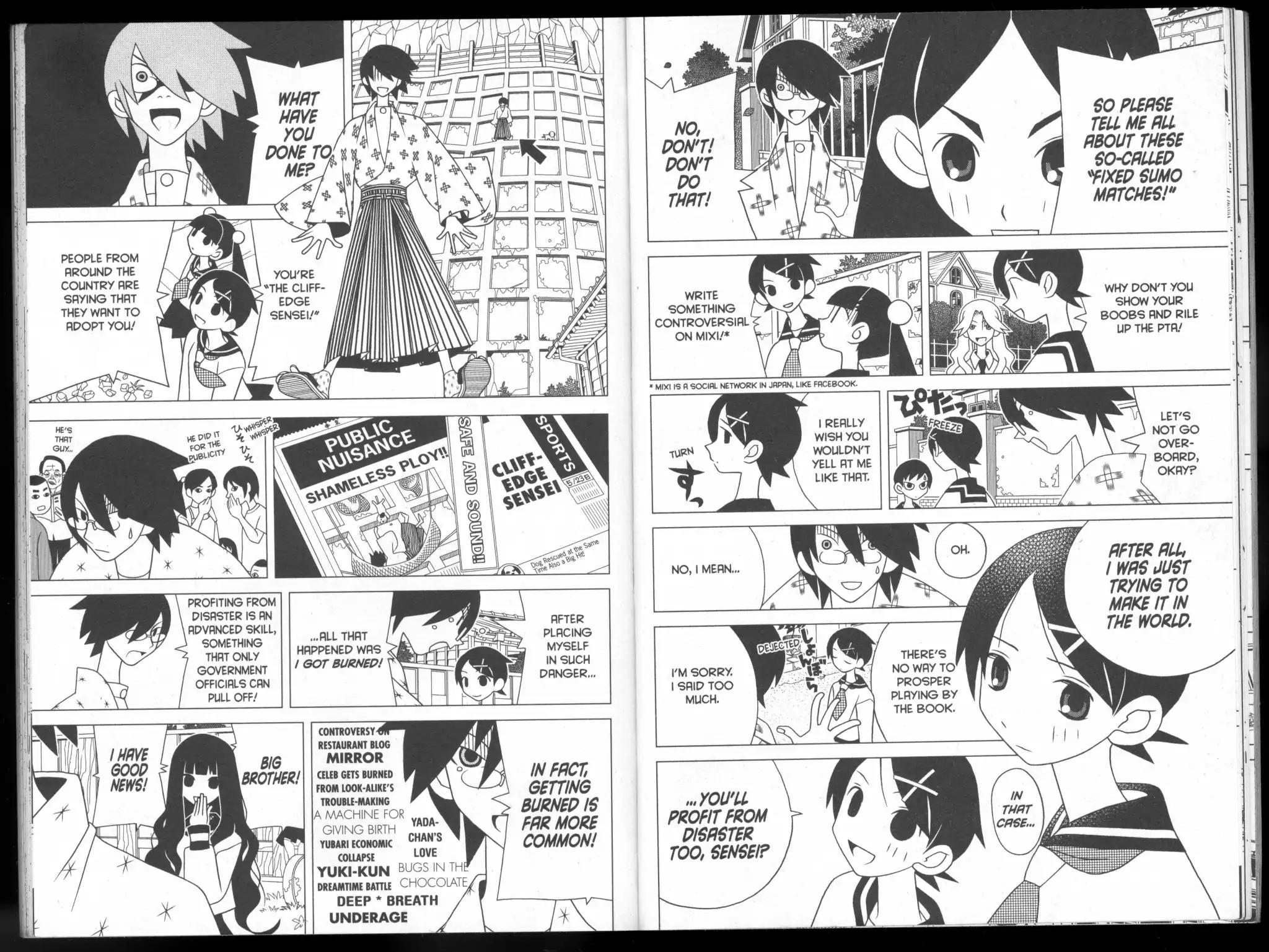 Sayonara Zetsubou Sensei Chapter 95 page 5 - Chapter 95: You Must Profit From Disaster At Kinkaku