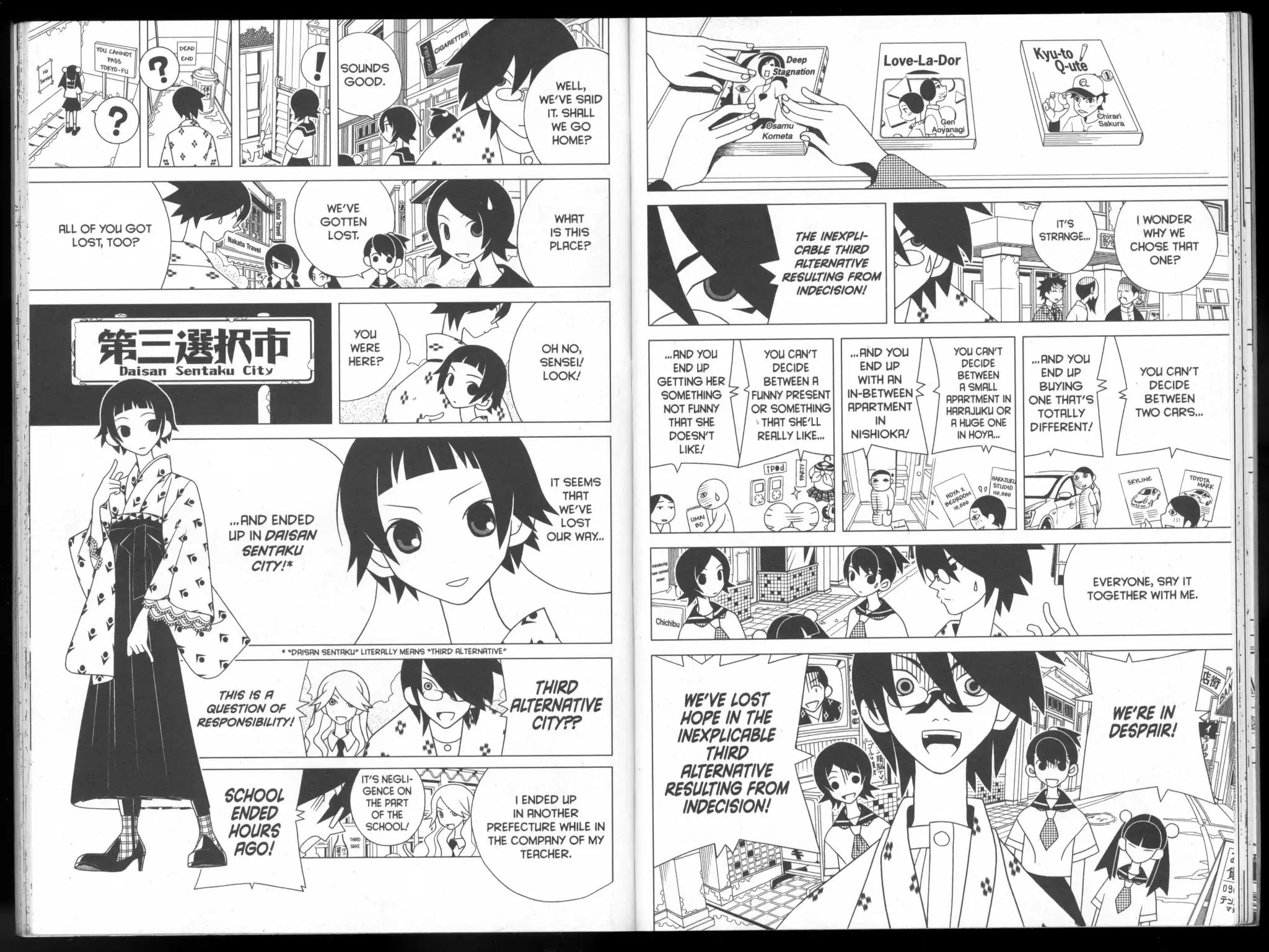 Sayonara Zetsubou Sensei Chapter 96 page 4 - Chapter 96: I Will Not Return To Japan. I Could Not Make That Promise