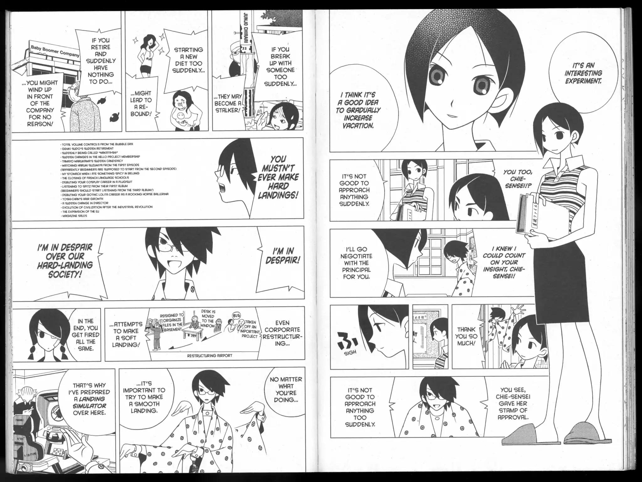 Sayonara Zetsubou Sensei Chapter 99 page 3 - Chapter 99: A Landing Amply Rewarded